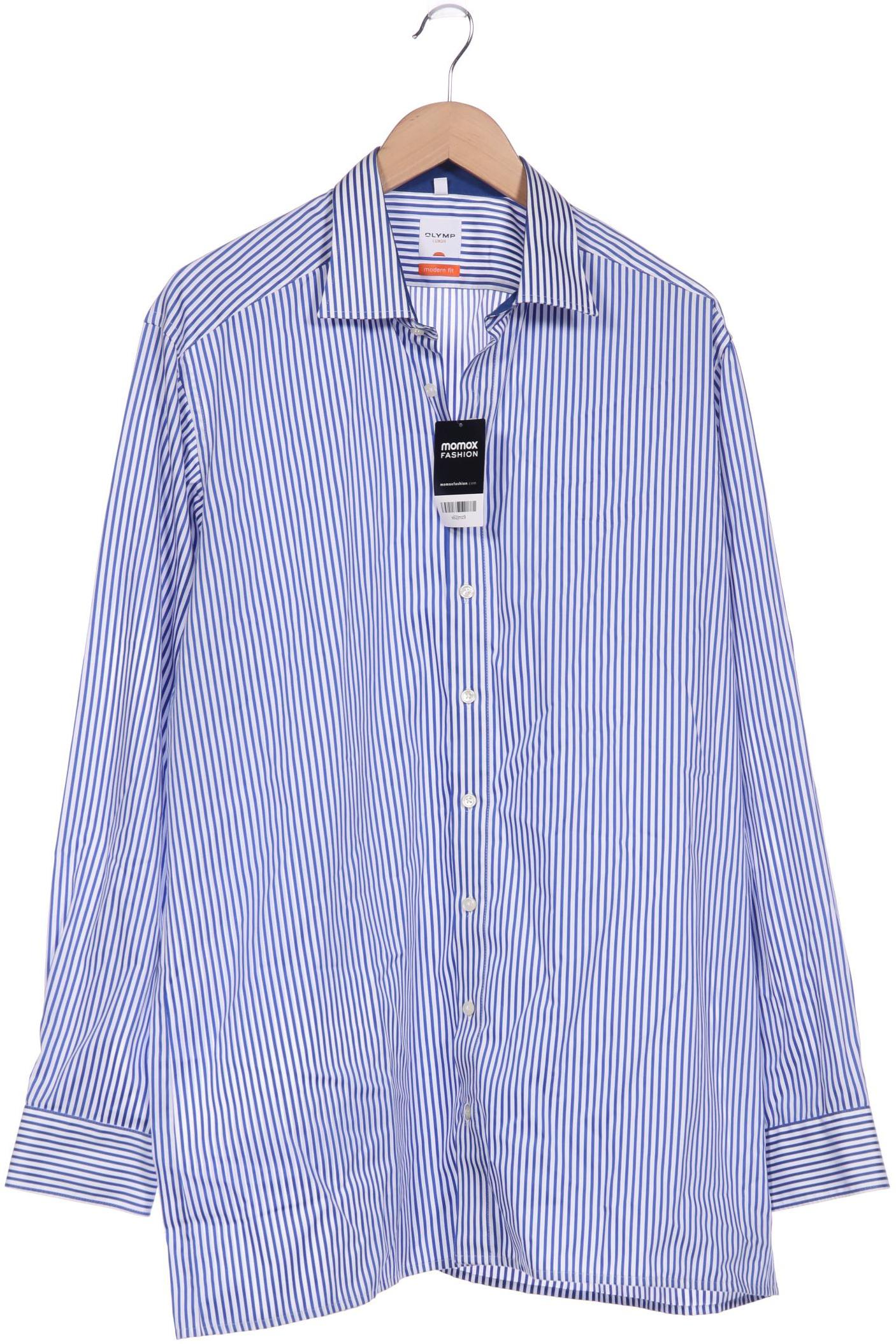 

Olymp Herren Hemd, blau, Gr. 56