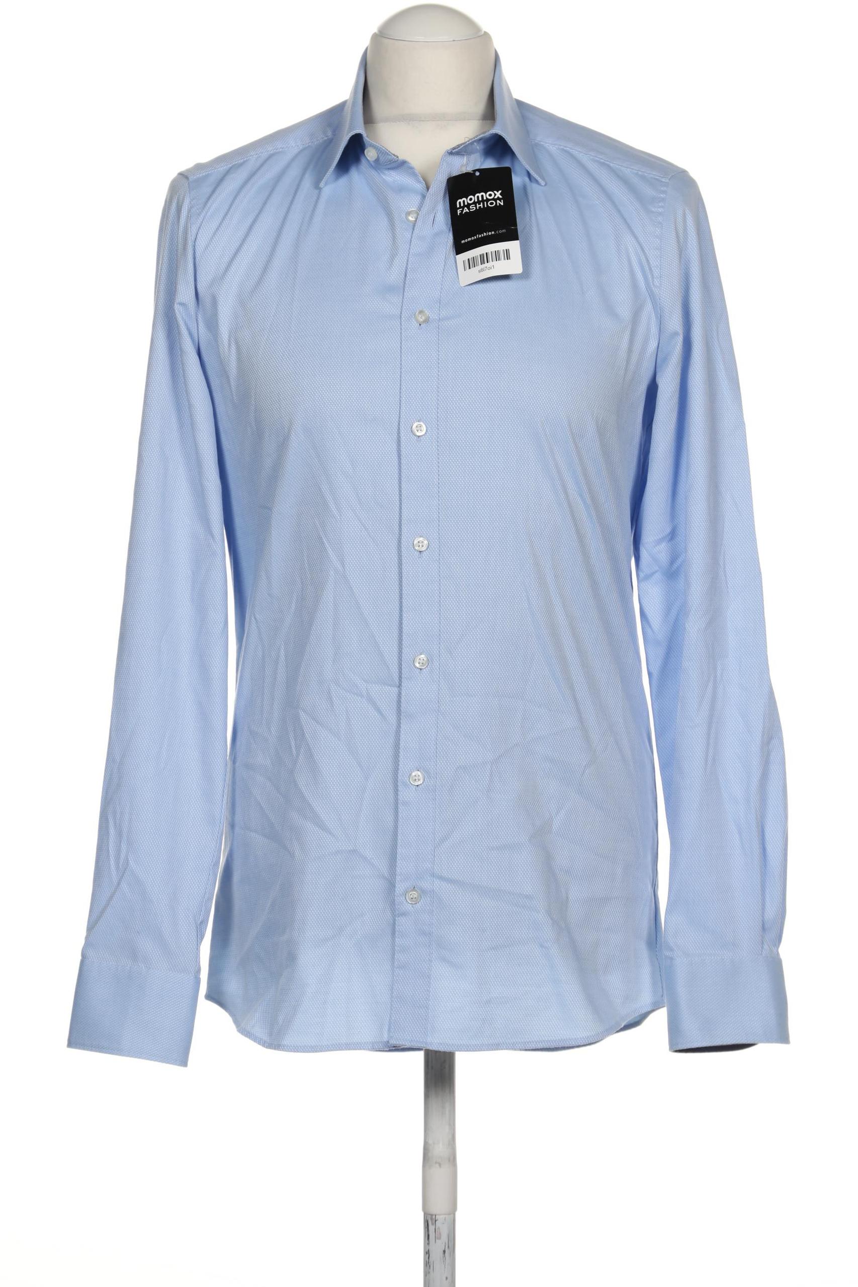 

Olymp Herren Hemd, blau