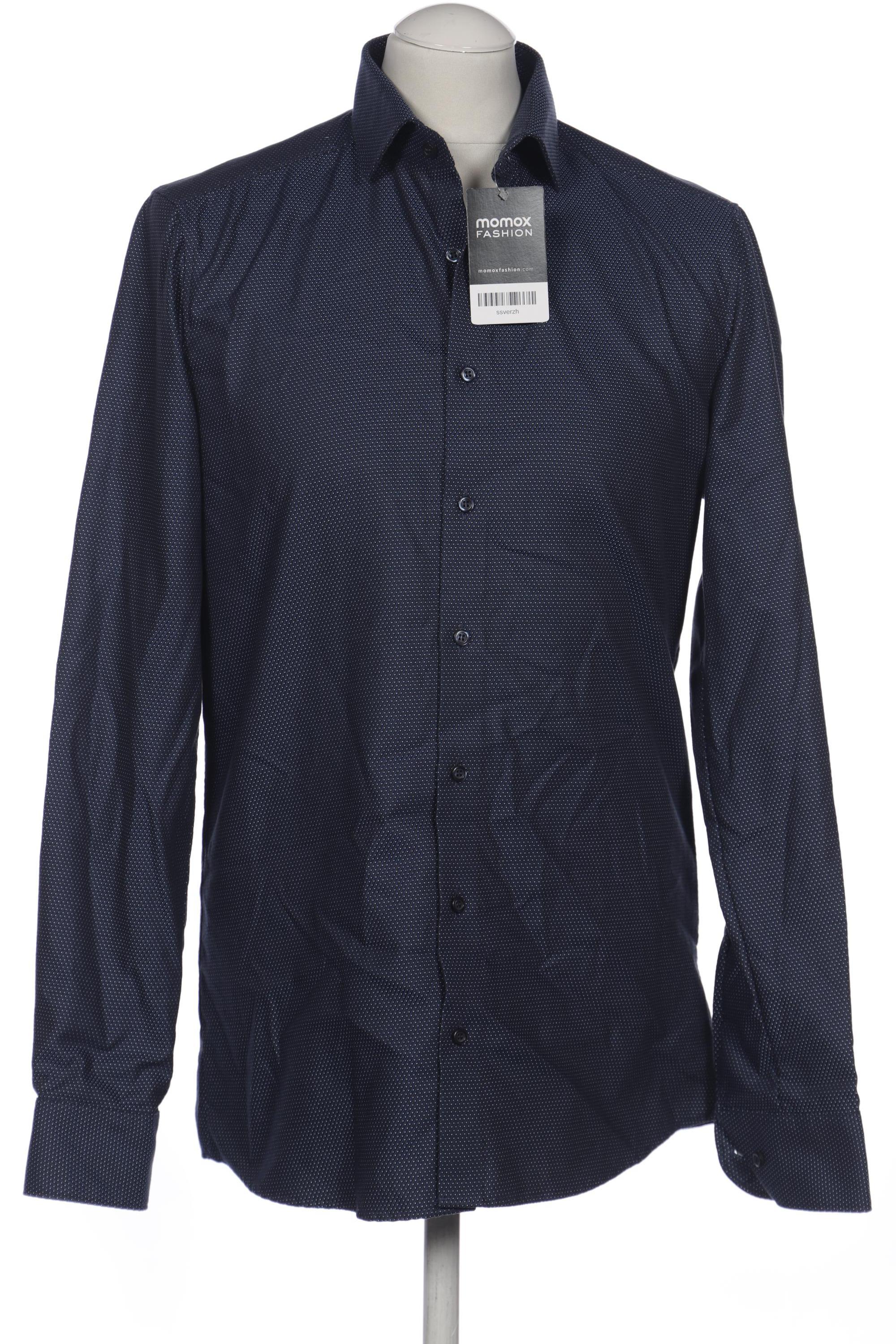 

Olymp Herren Hemd, marineblau, Gr. 50