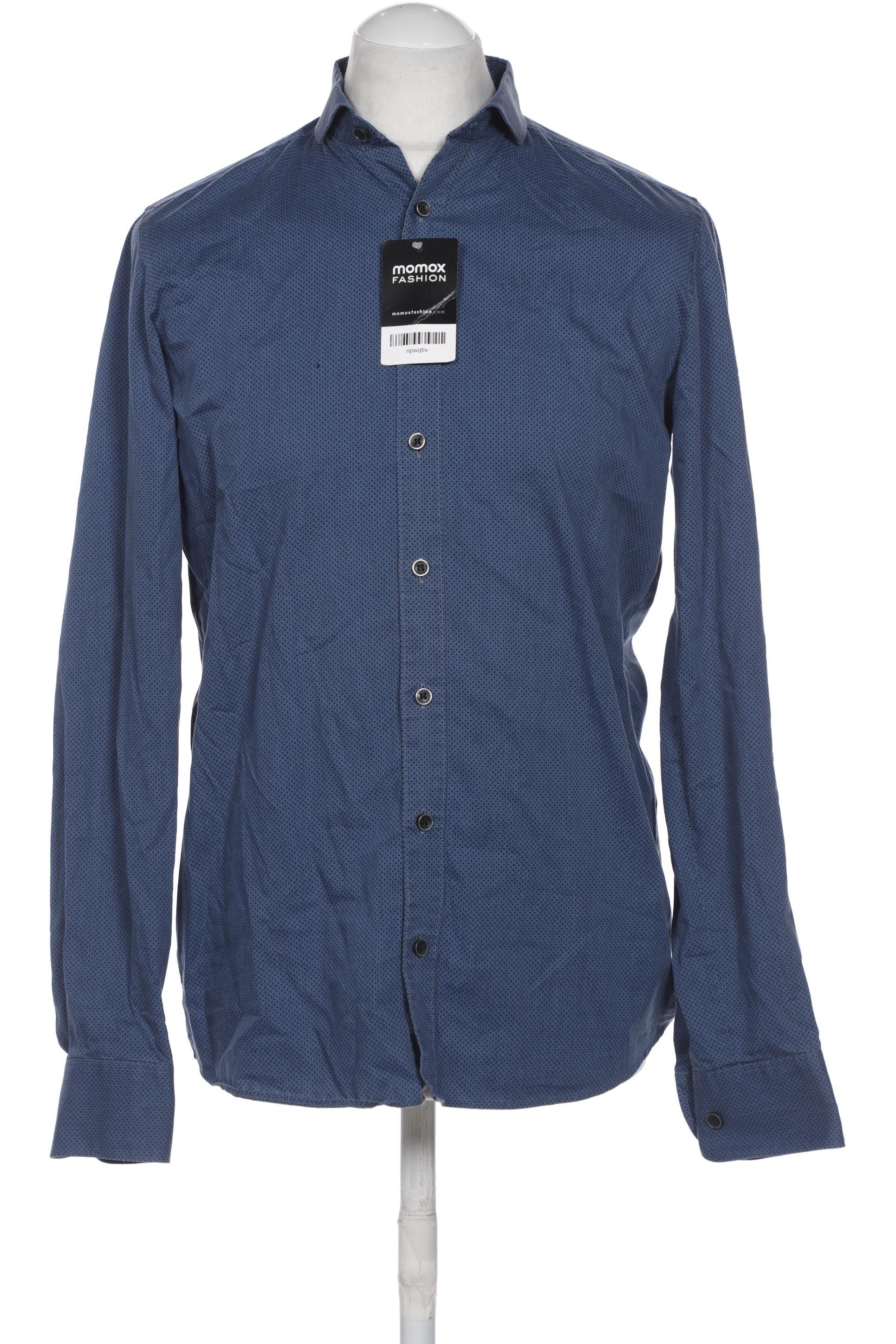 

Olymp Herren Hemd, marineblau