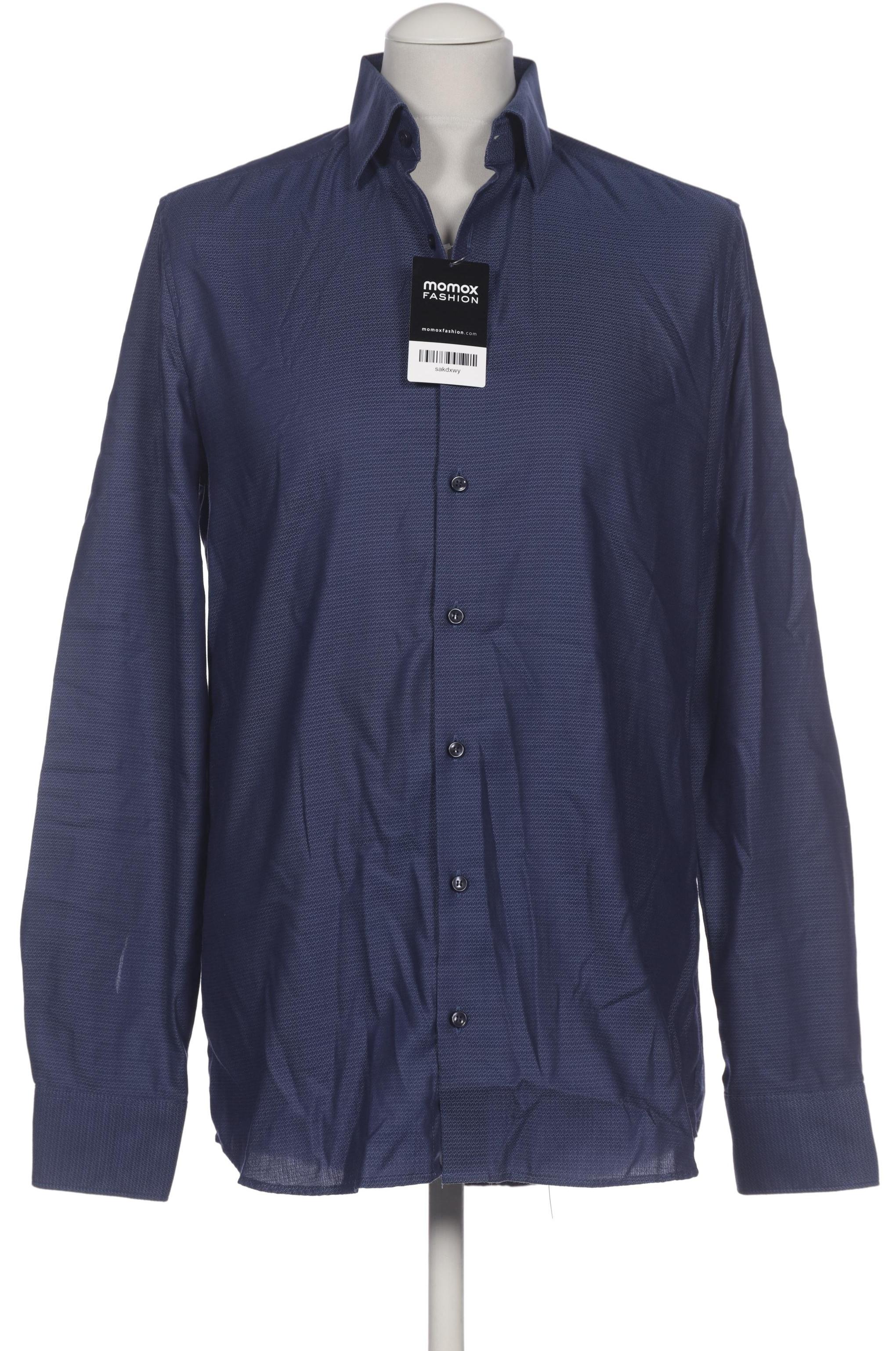 

Olymp Herren Hemd, marineblau, Gr. 48