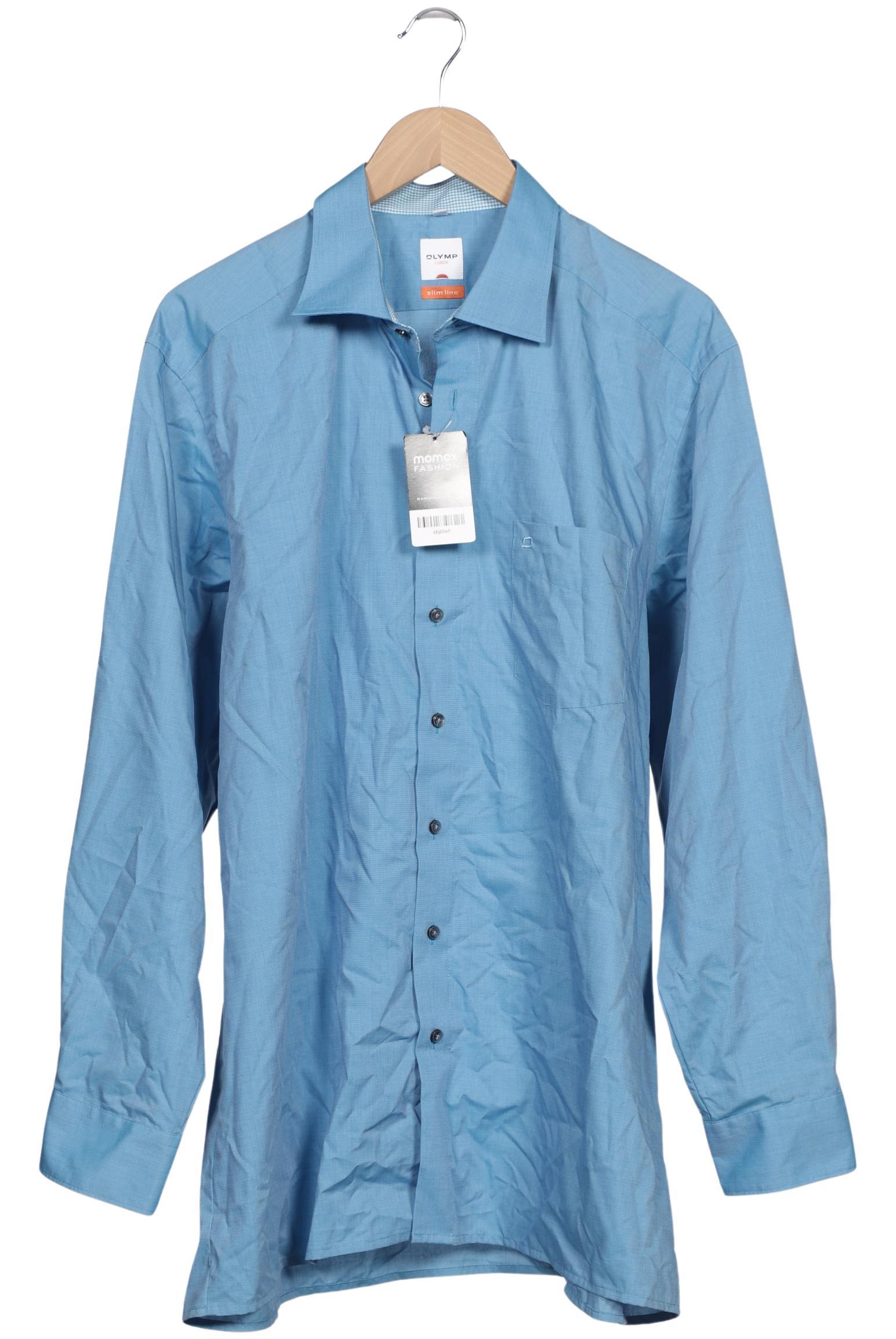 

Olymp Herren Hemd, blau, Gr. 56