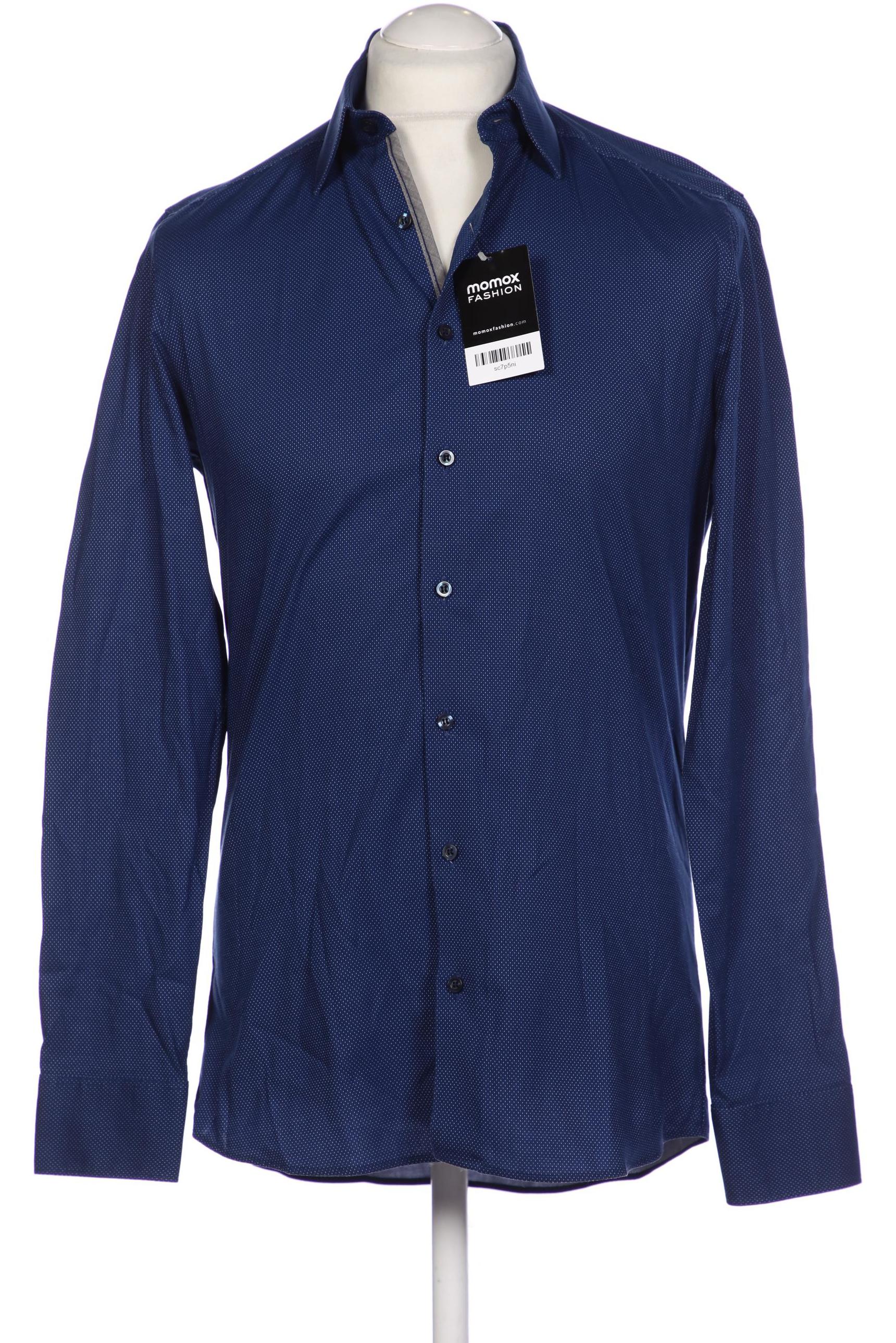 

Olymp Herren Hemd, marineblau, Gr. 48