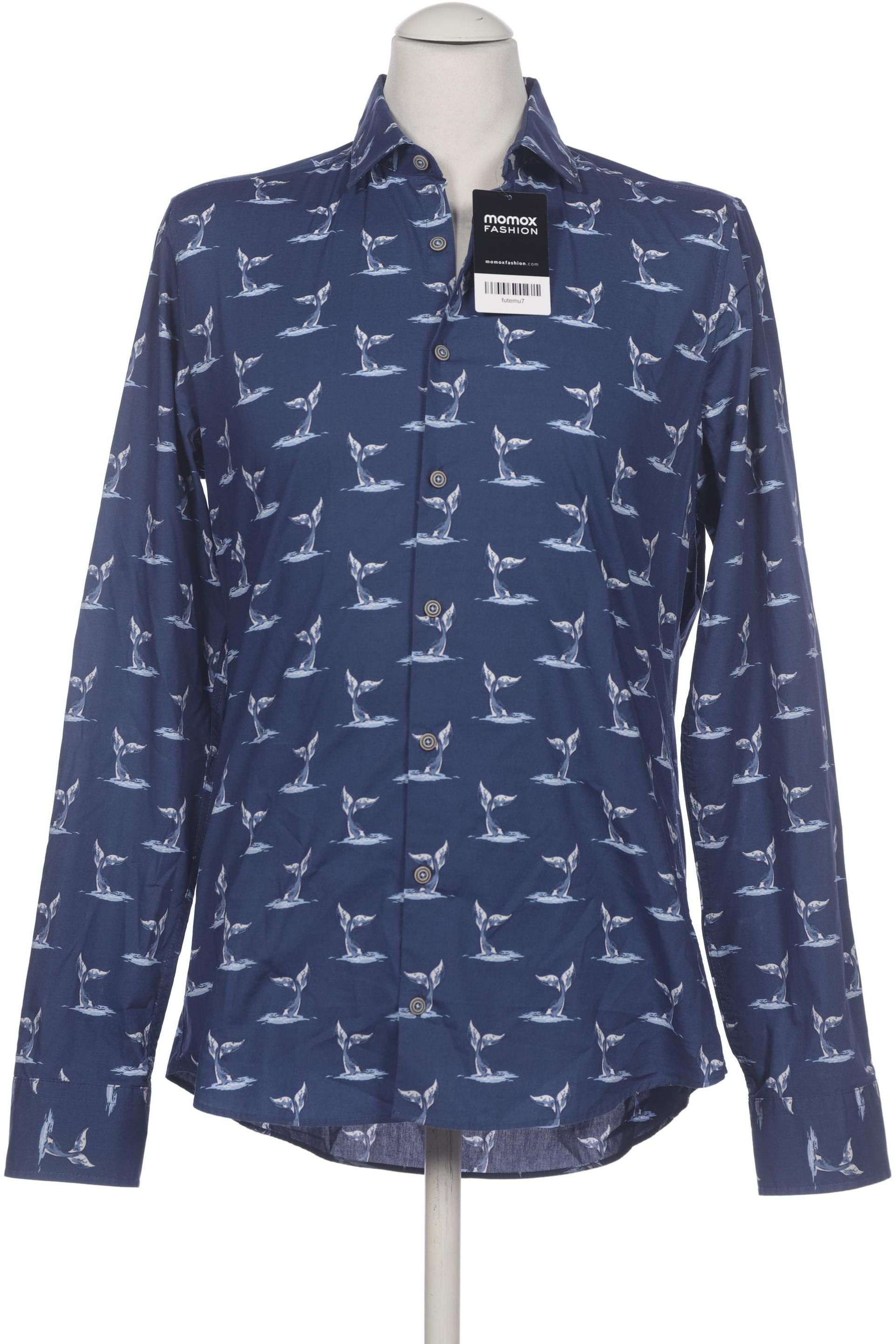 Thumbnail - Olymp Herren Hemd, blau, Gr. 48