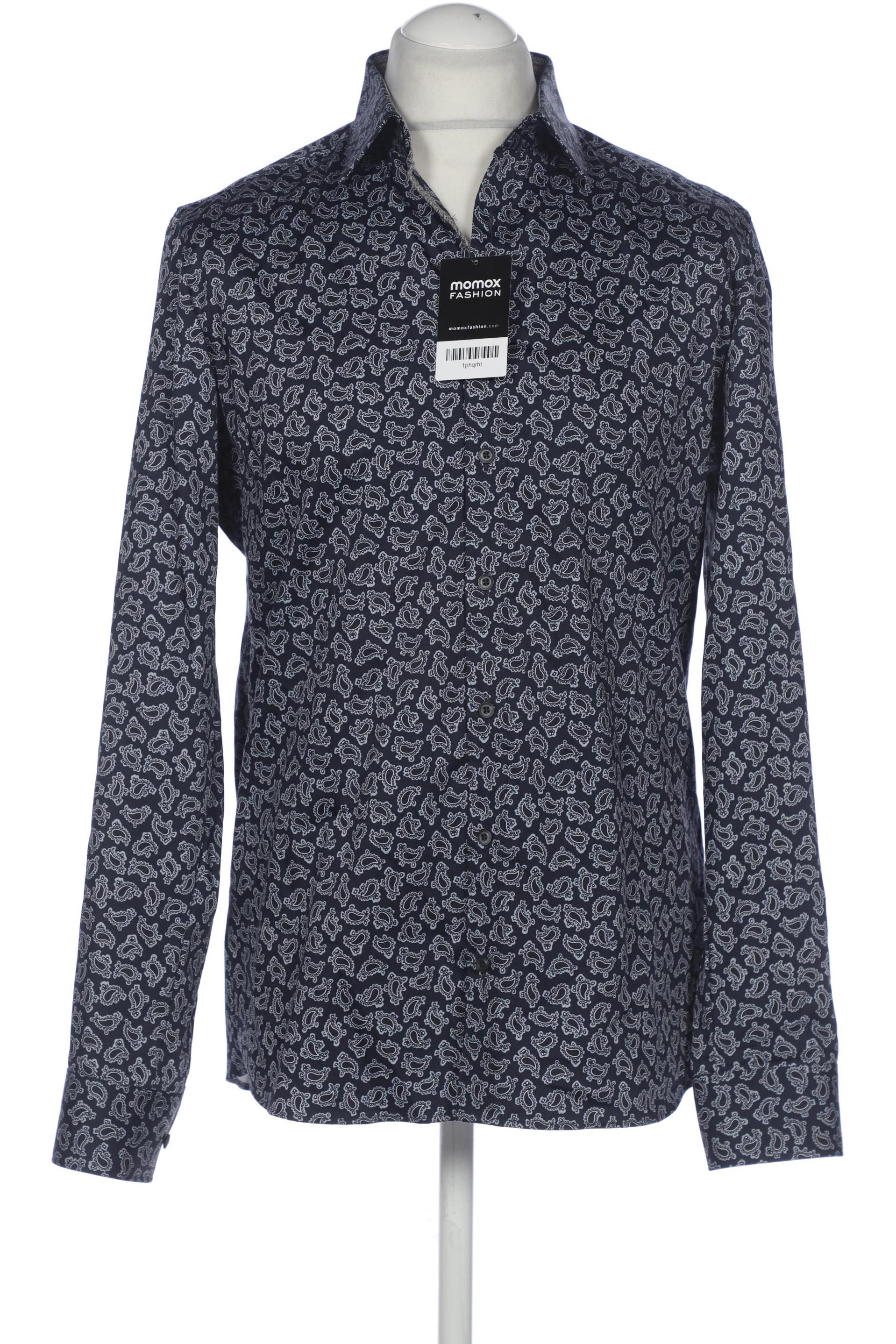 

Olymp Herren Hemd, marineblau, Gr. 52