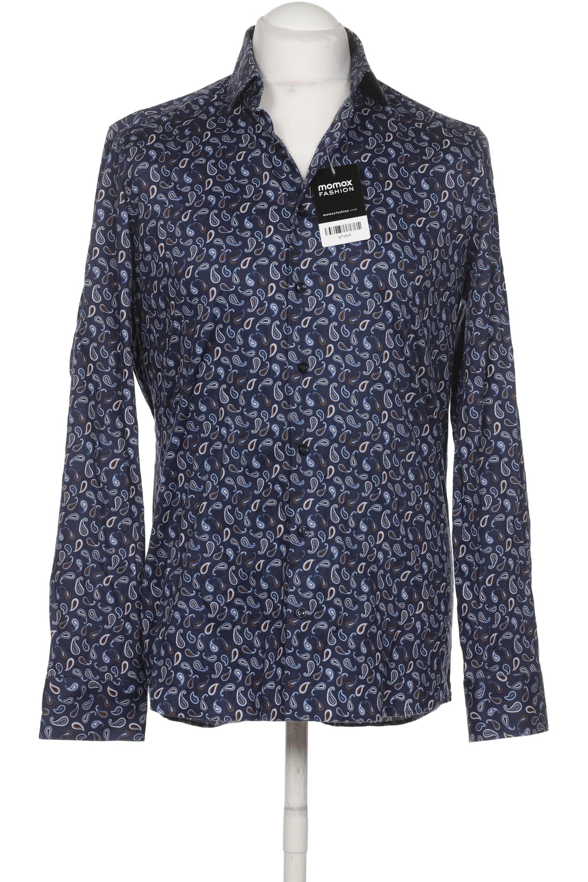 

Olymp Herren Hemd, marineblau, Gr. 52