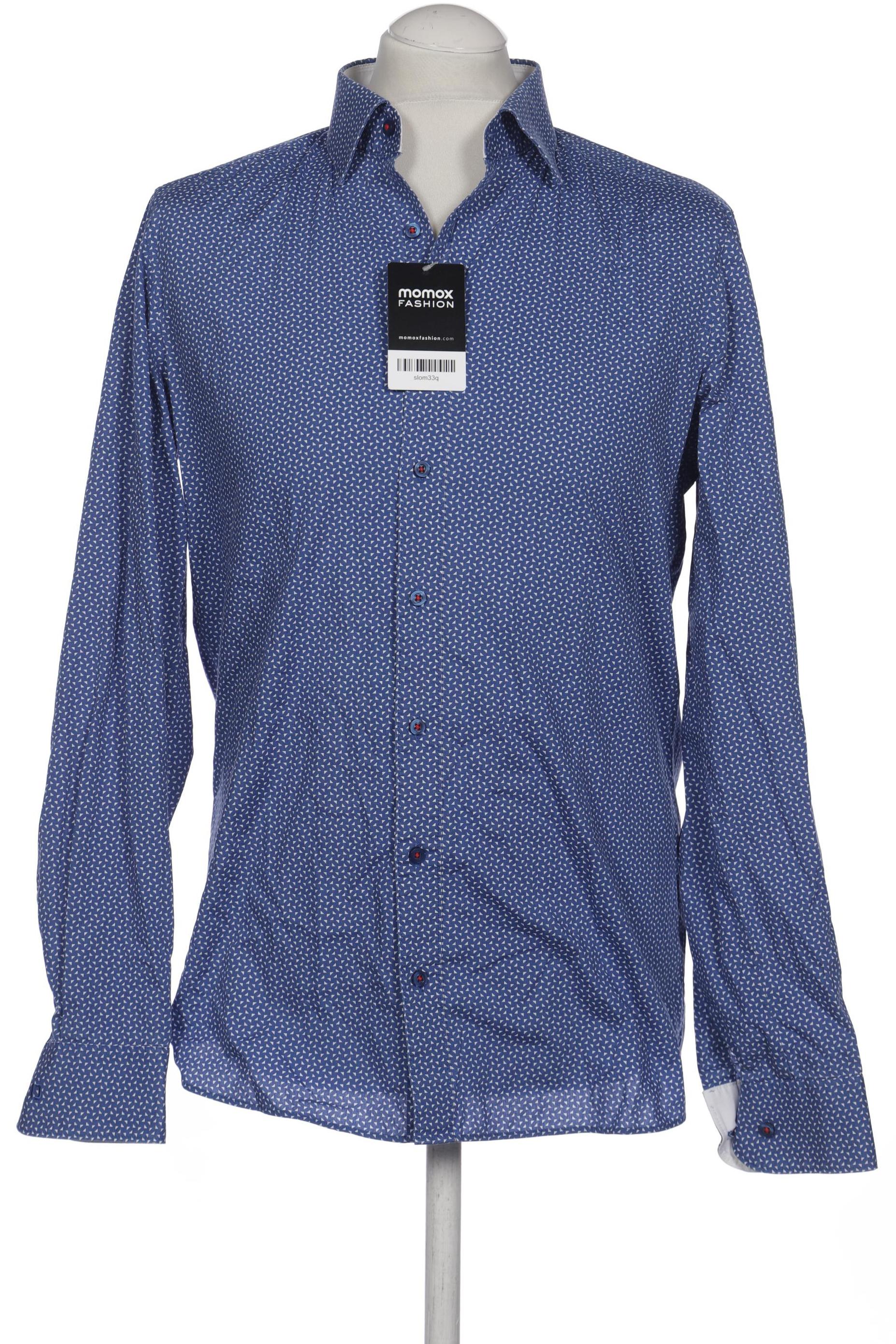 

Olymp Herren Hemd, blau