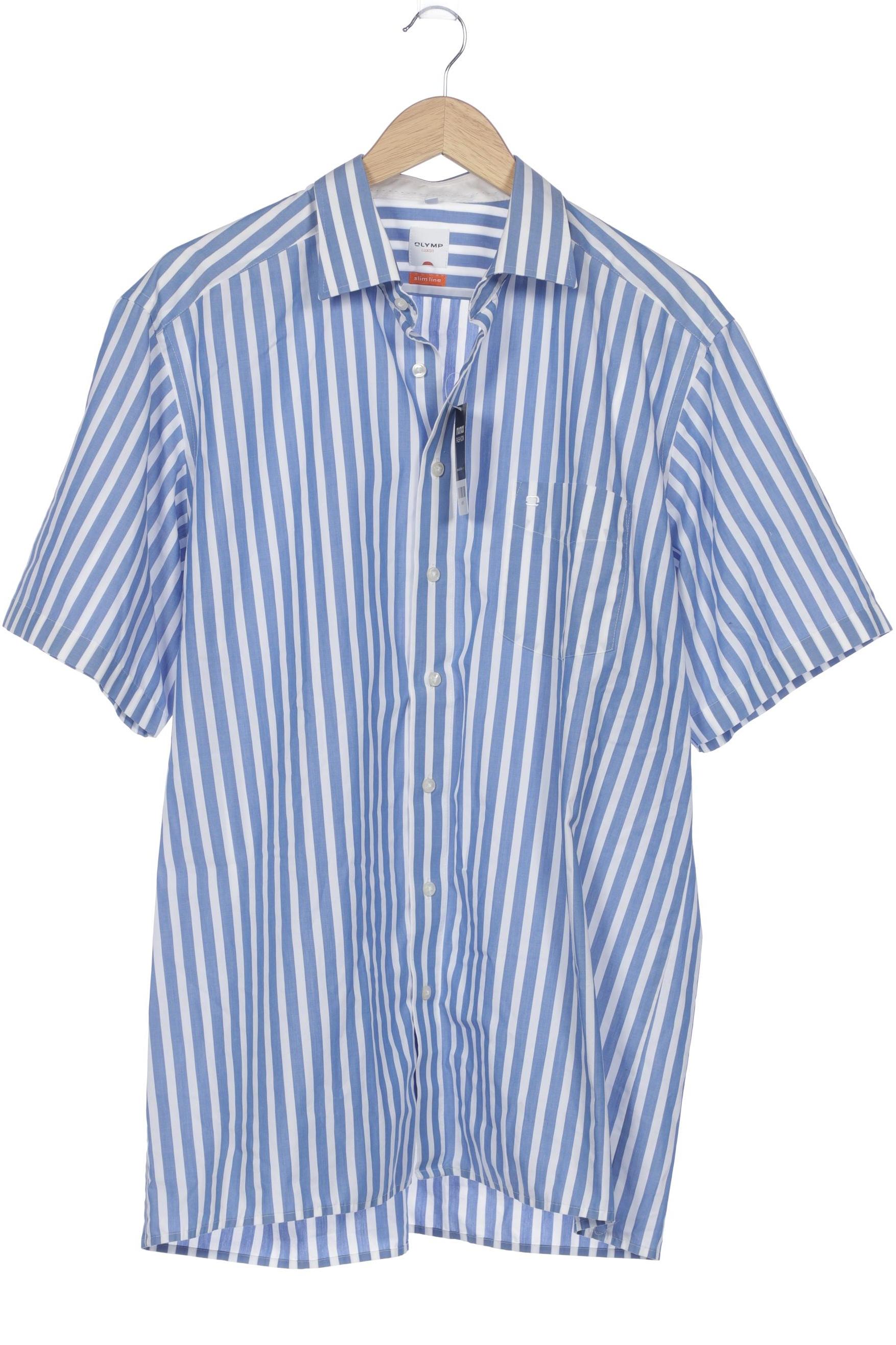 

Olymp Herren Hemd, blau, Gr. 56