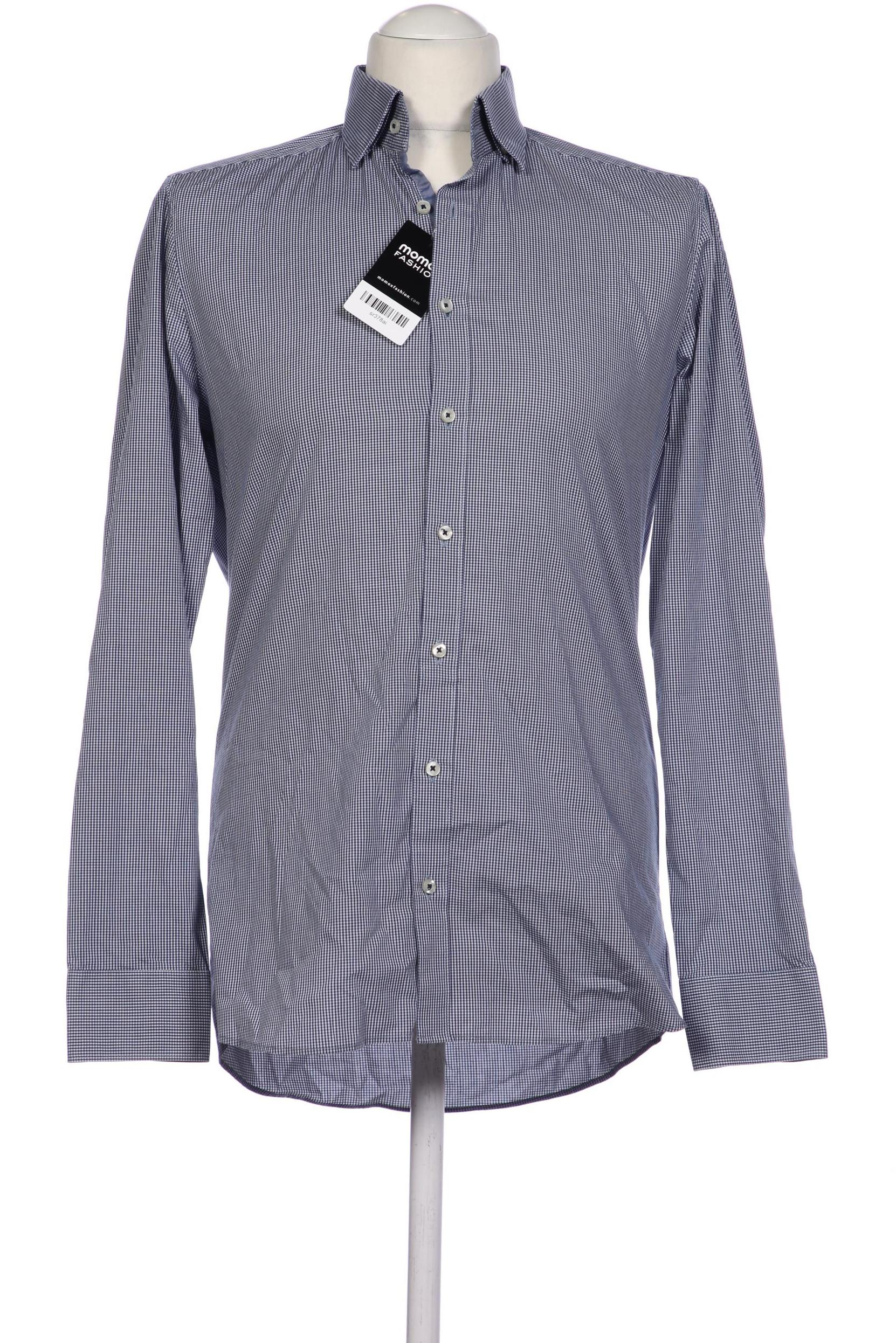 

Olymp Herren Hemd, blau
