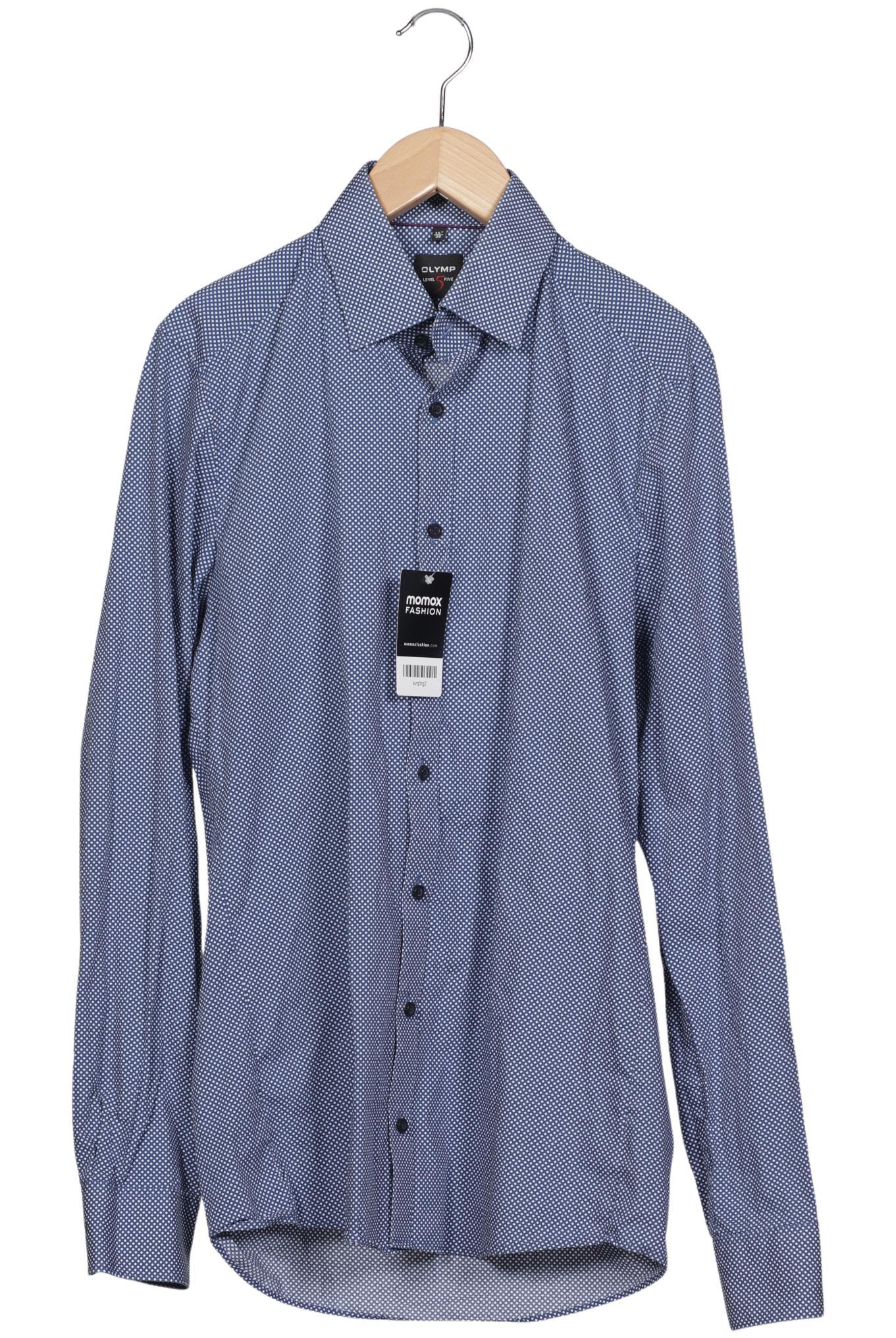 

Olymp Herren Hemd, blau, Gr. 46