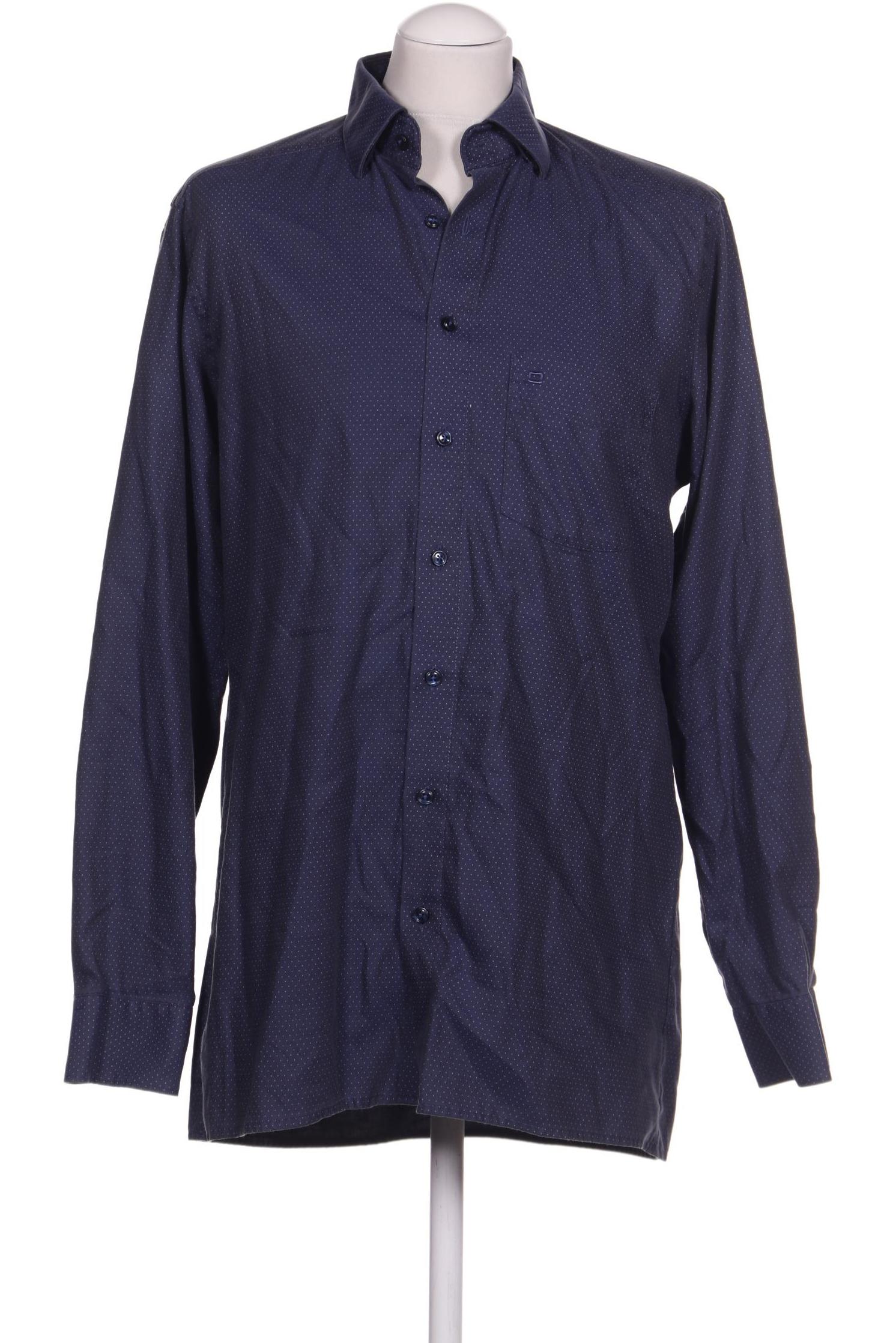 

Olymp Herren Hemd, marineblau, Gr. 50
