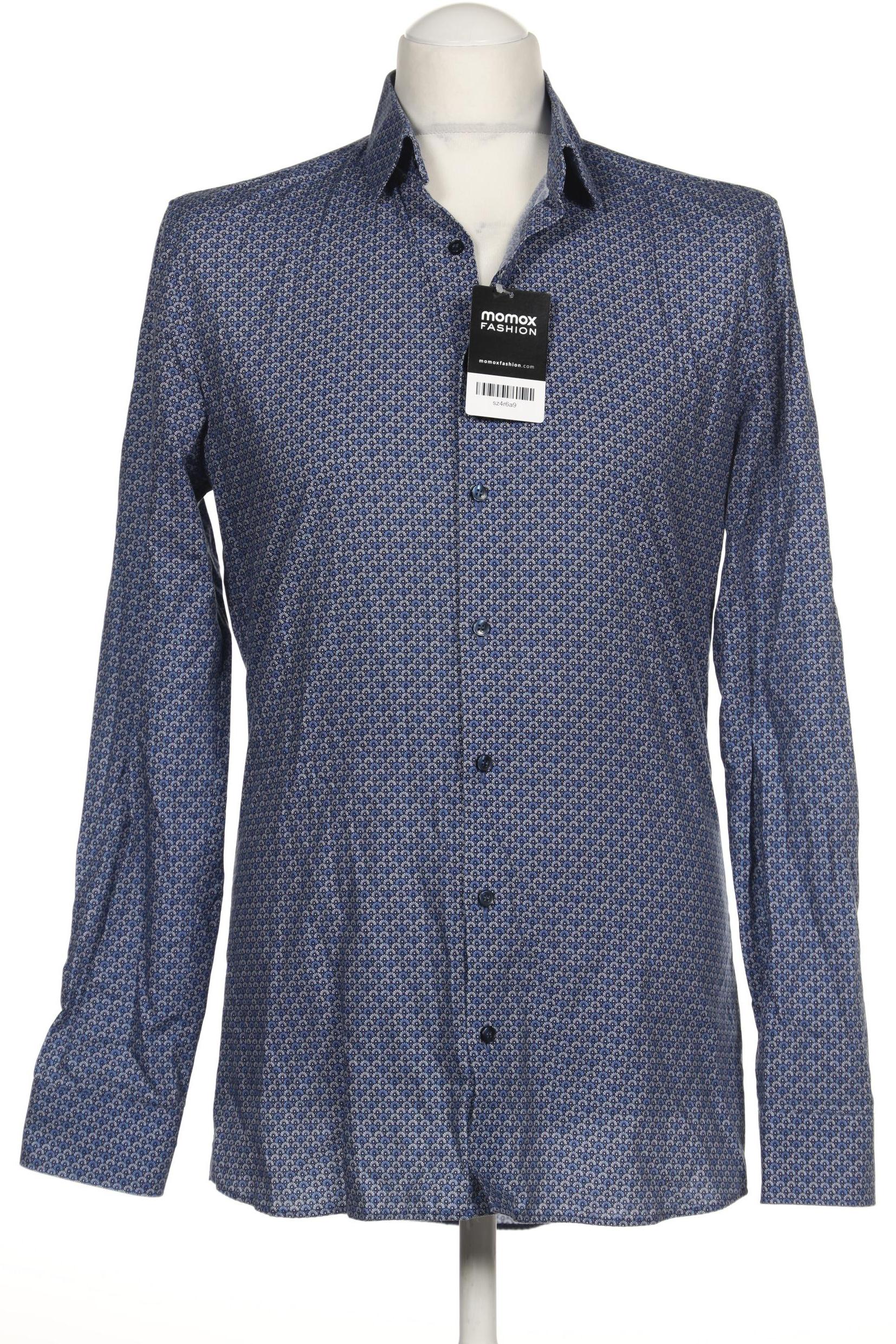 

Olymp Herren Hemd, blau