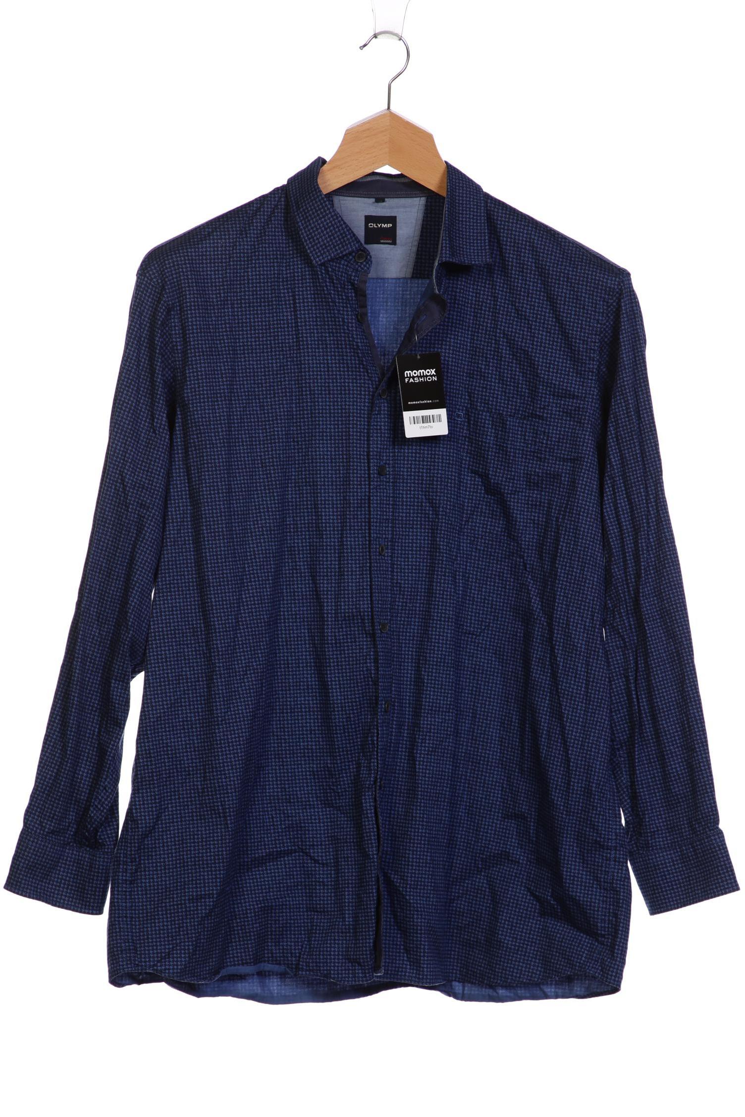 

Olymp Herren Hemd, marineblau, Gr. 56