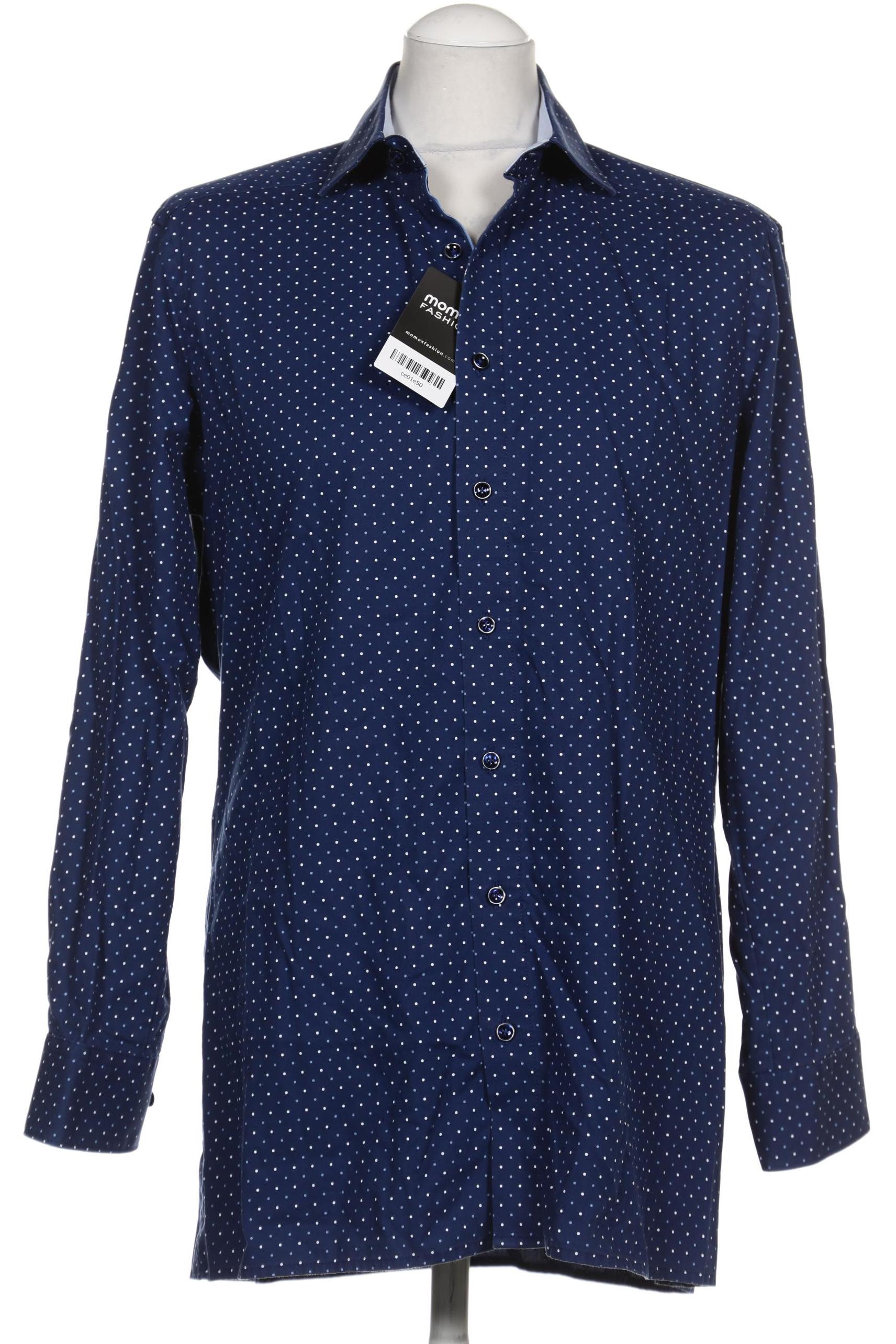 

Olymp Herren Hemd, marineblau, Gr. 48