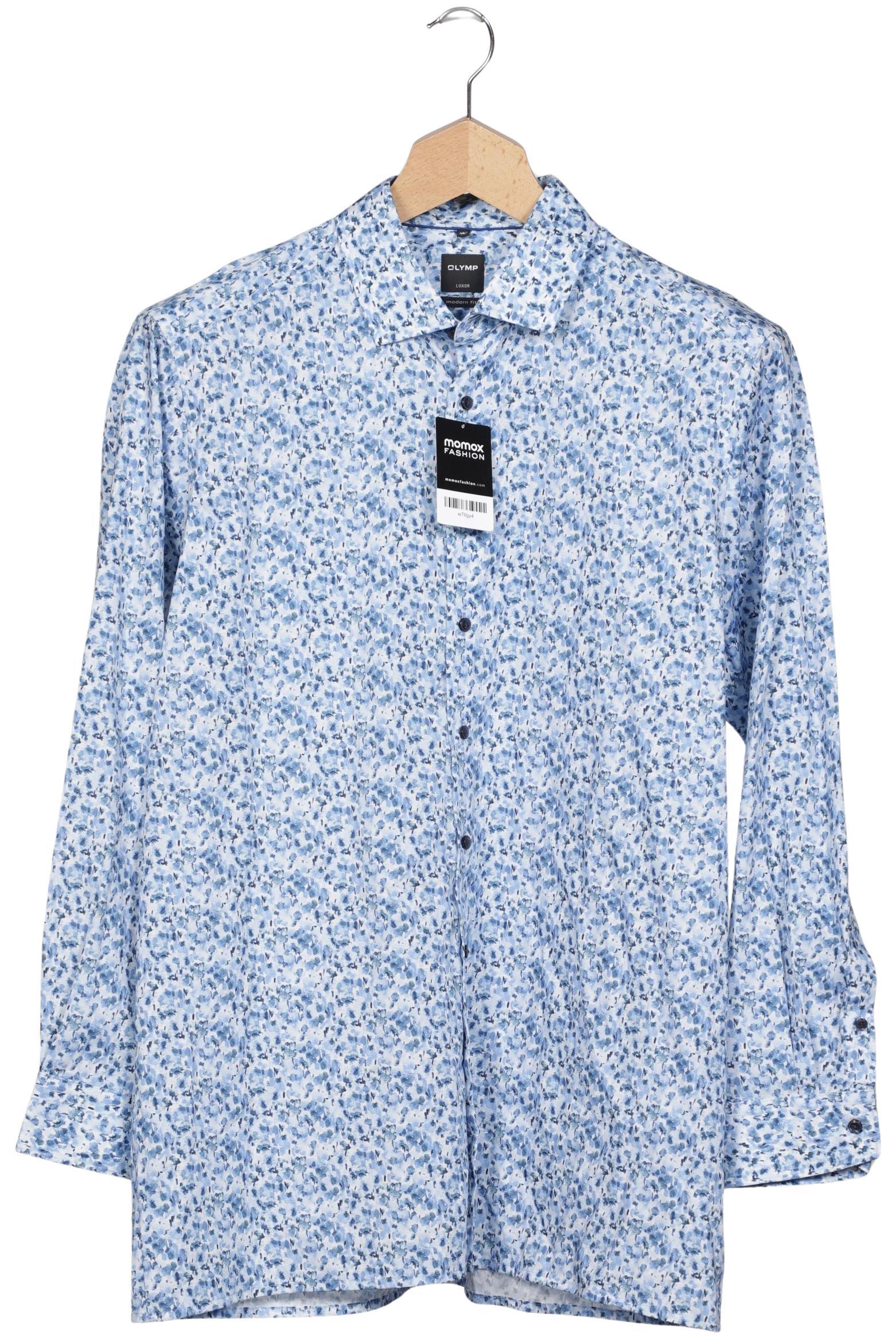 

Olymp Herren Hemd, blau, Gr. 56