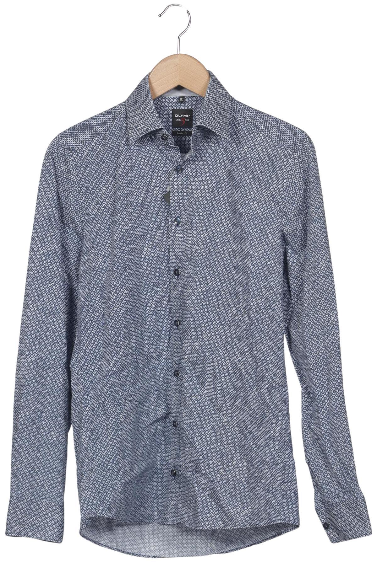 

Olymp Herren Hemd, blau, Gr. 46