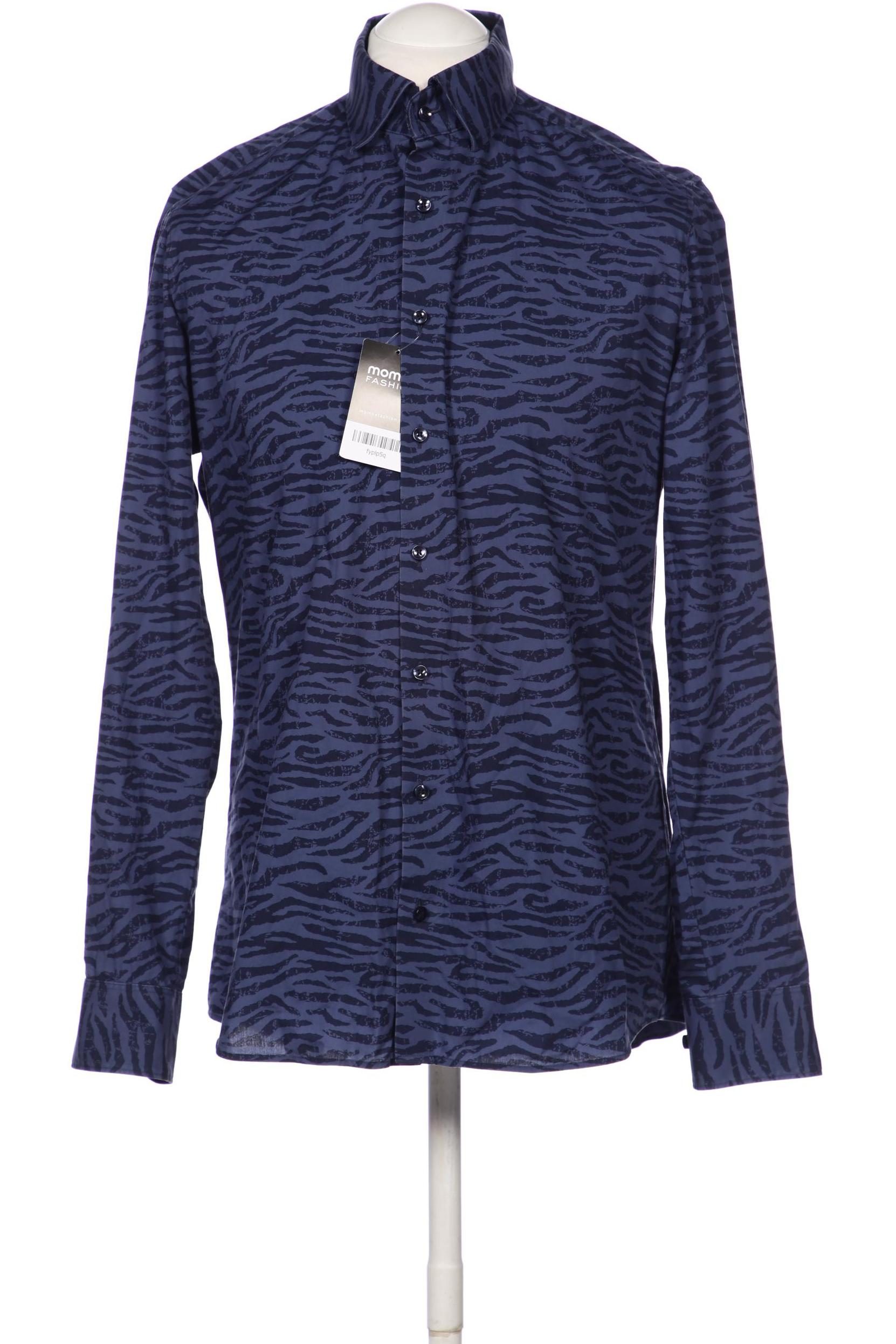 

Olymp Herren Hemd, marineblau