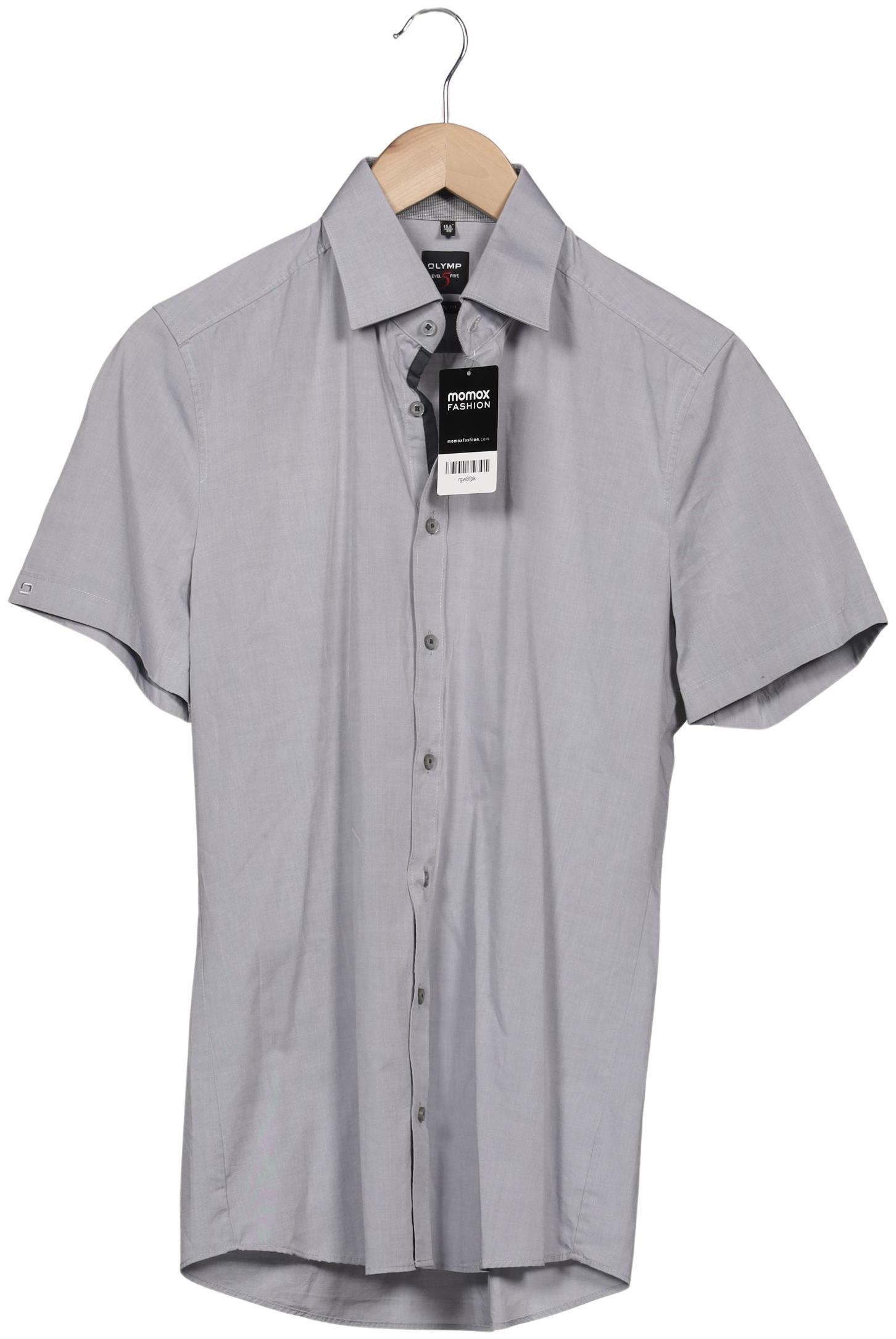 

Olymp Herren Hemd, grau, Gr. 48