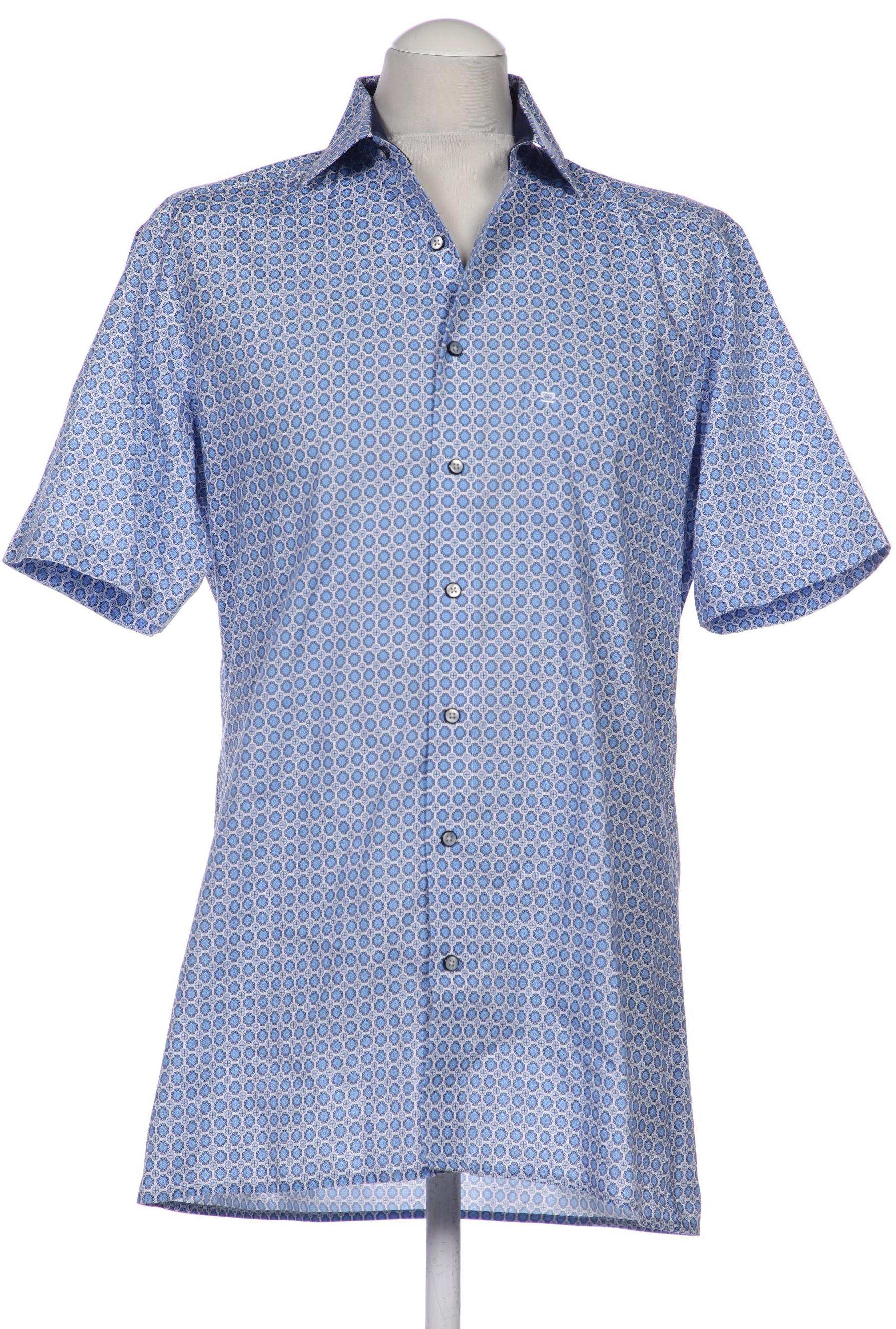 

Olymp Herren Hemd, blau