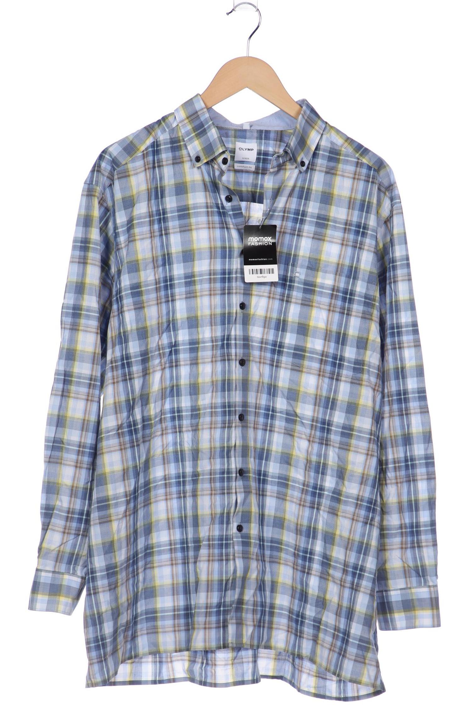 

Olymp Herren Hemd, blau