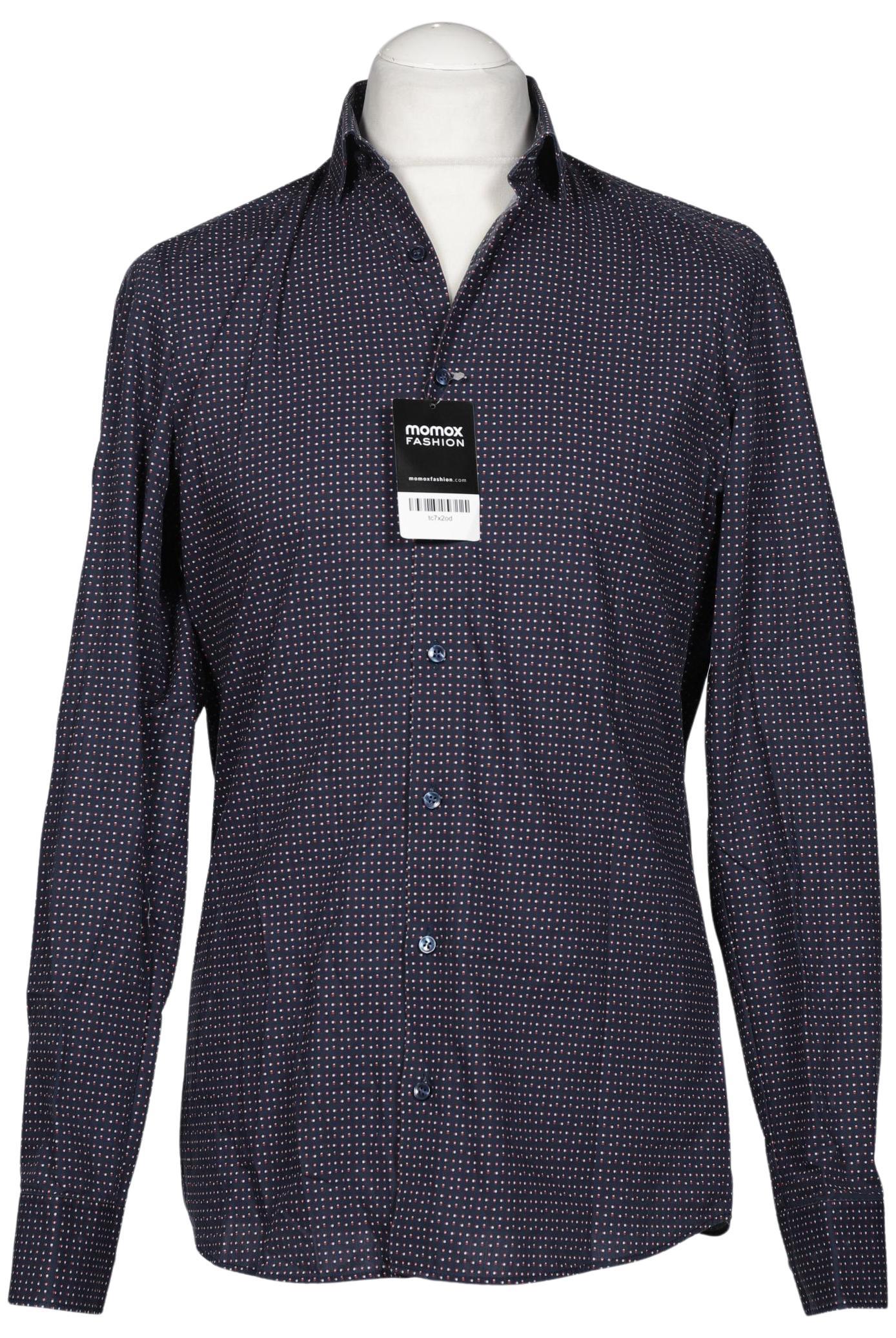 

Olymp Herren Hemd, marineblau, Gr. 50