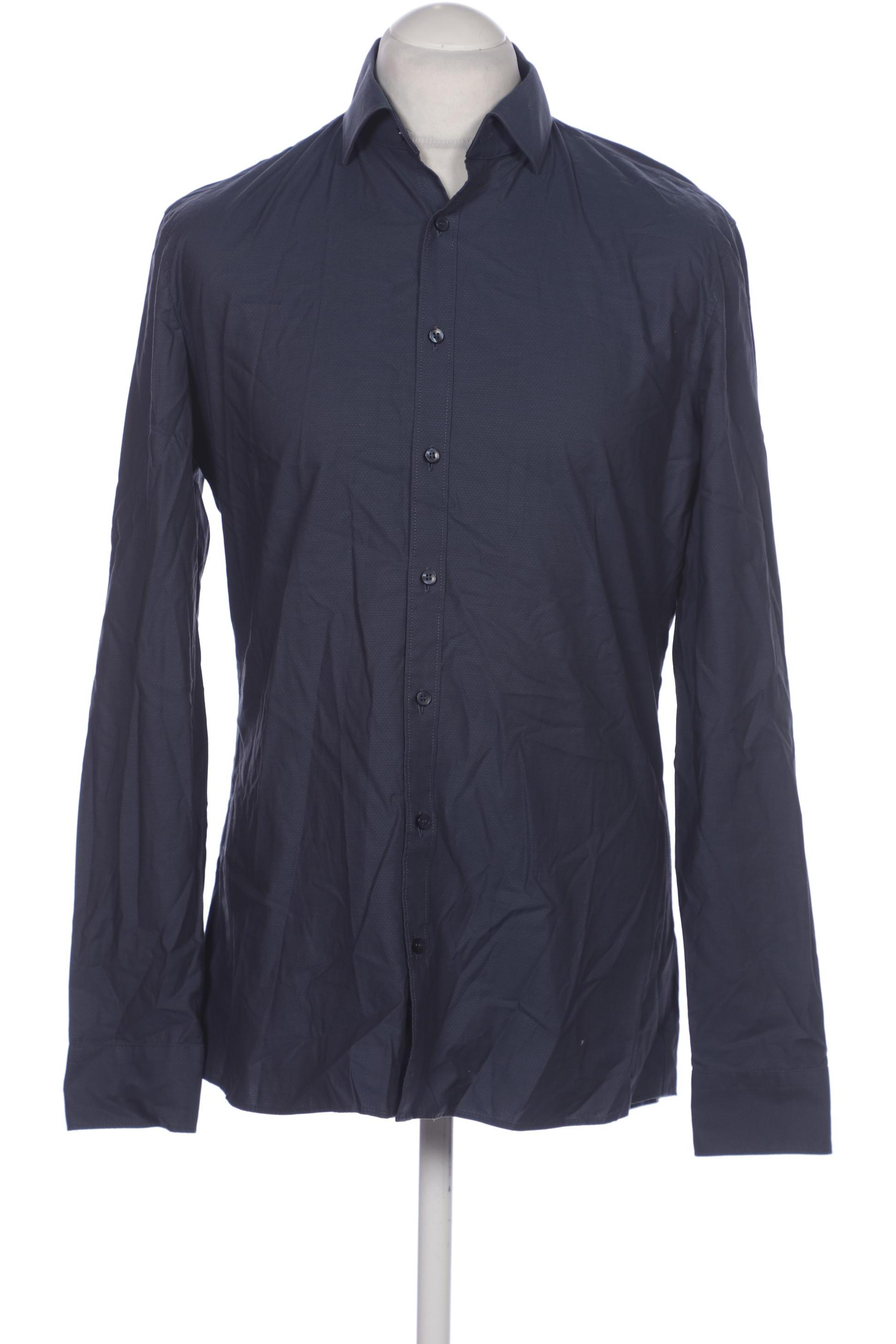 

Olymp Herren Hemd, marineblau, Gr. 52