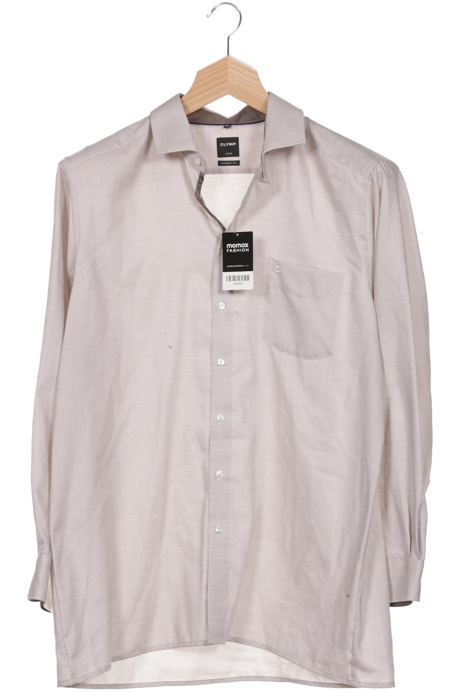 

Olymp Herren Hemd, beige, Gr. 56