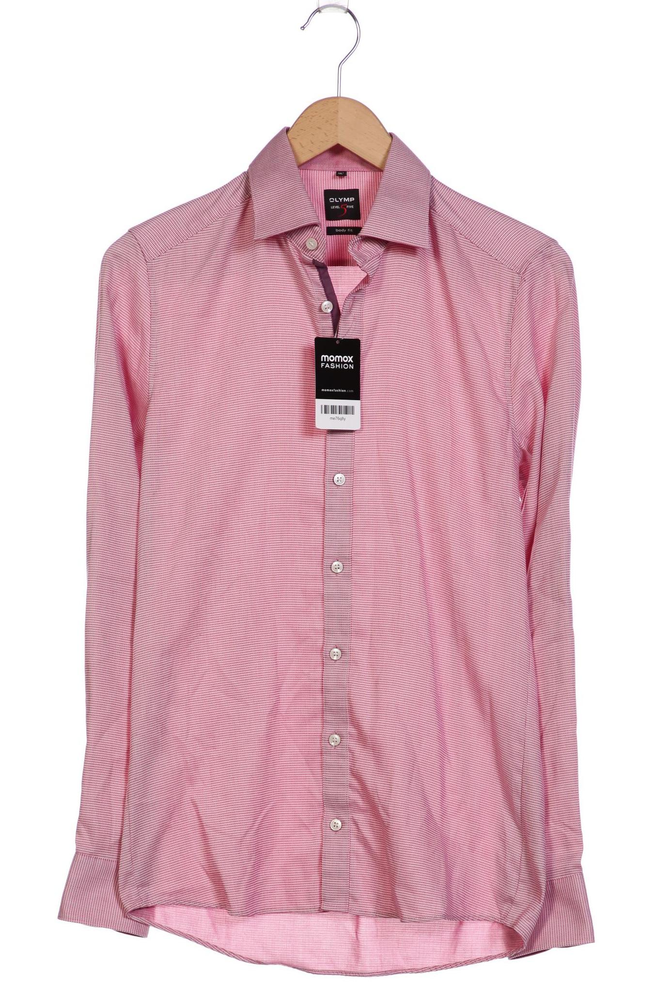 

Olymp Herren Hemd, pink, Gr. 46