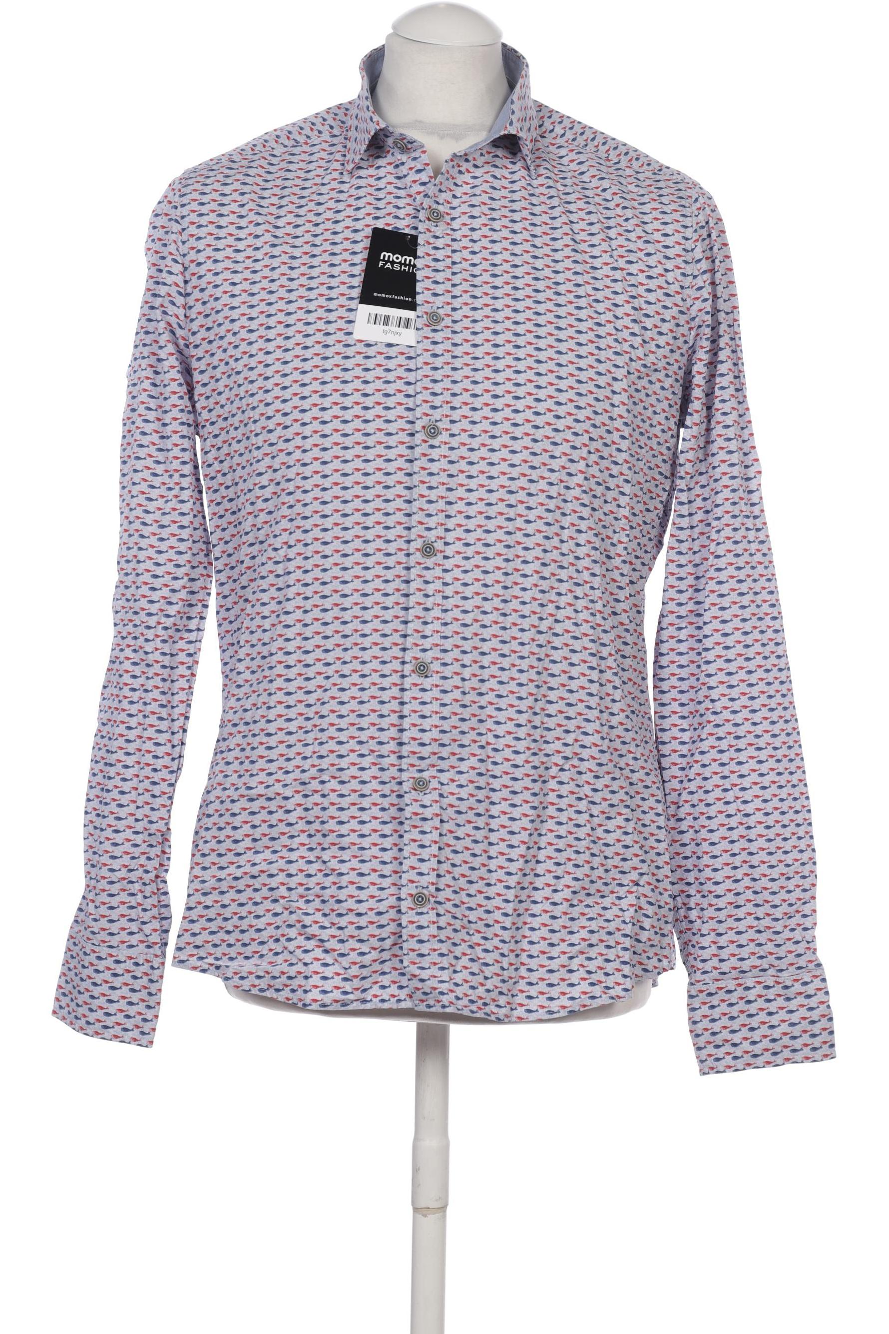 

Olymp Herren Hemd, blau