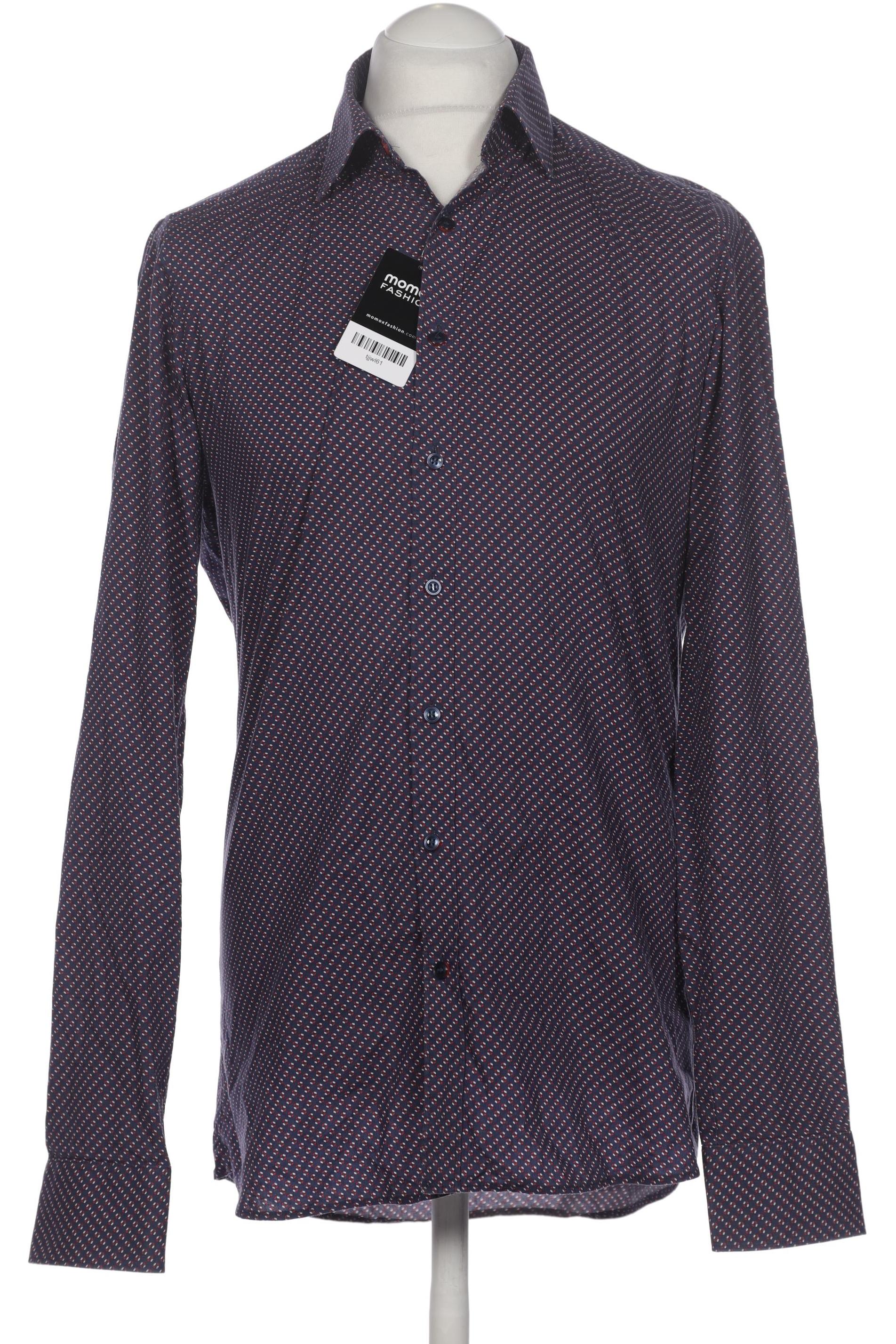 

Olymp Herren Hemd, marineblau, Gr. 50