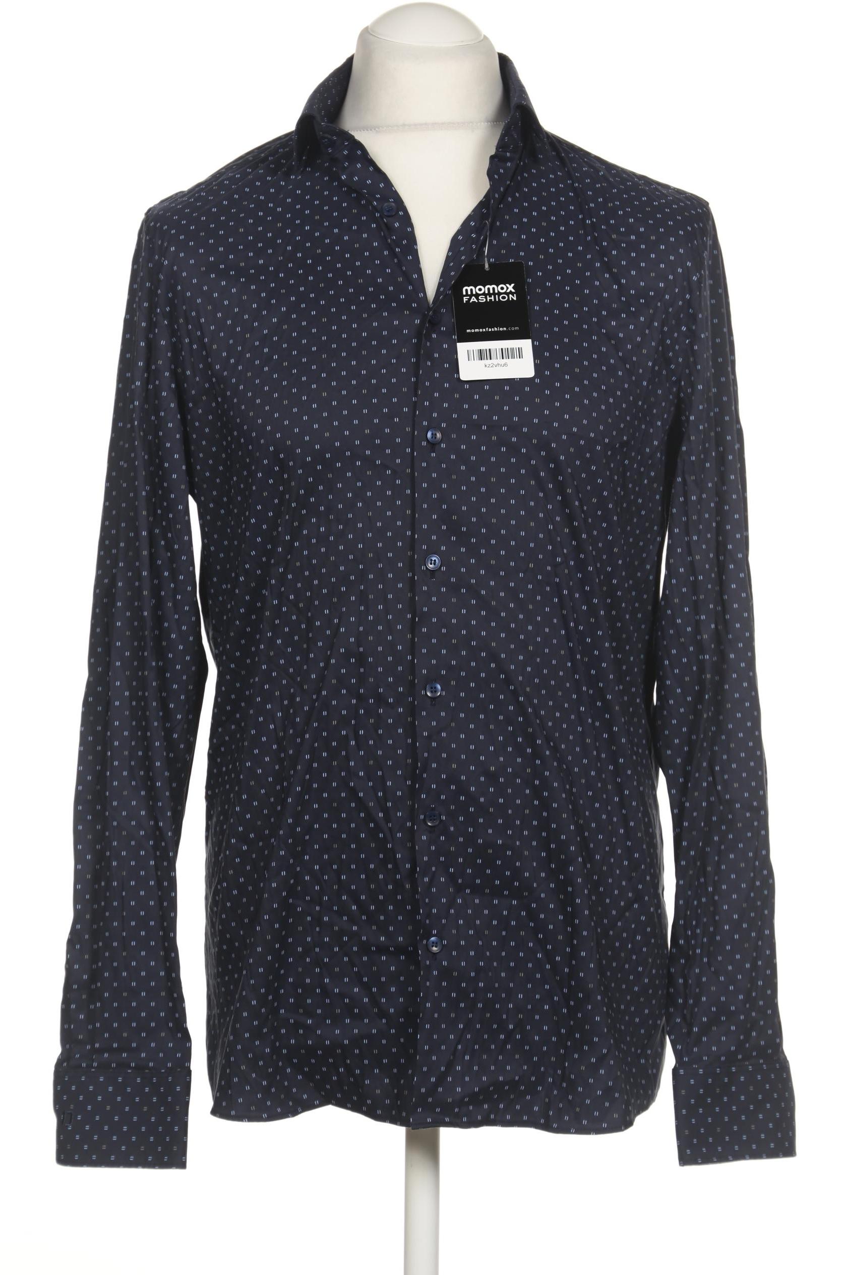

Olymp Herren Hemd, marineblau, Gr. 52
