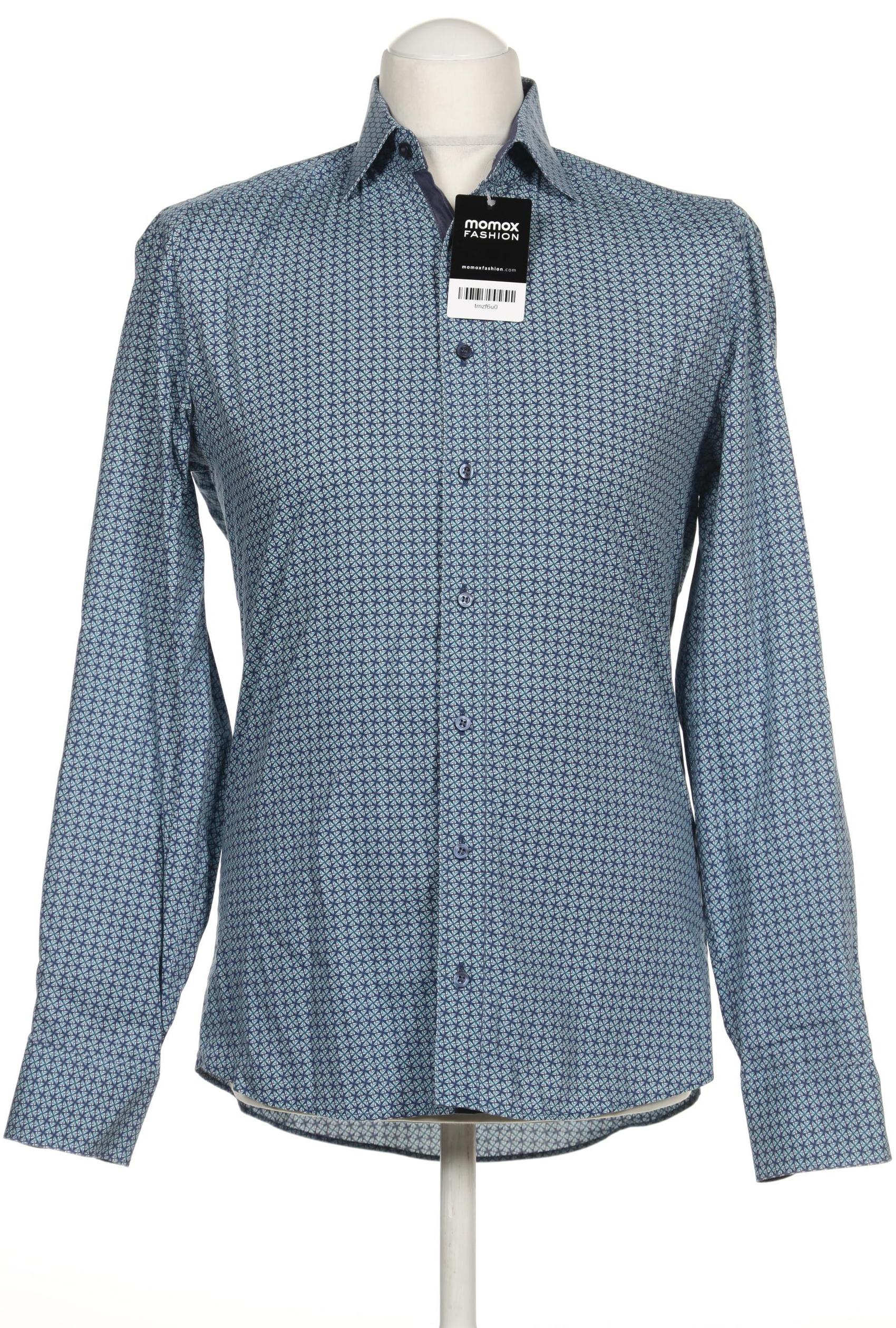 

Olymp Herren Hemd, blau