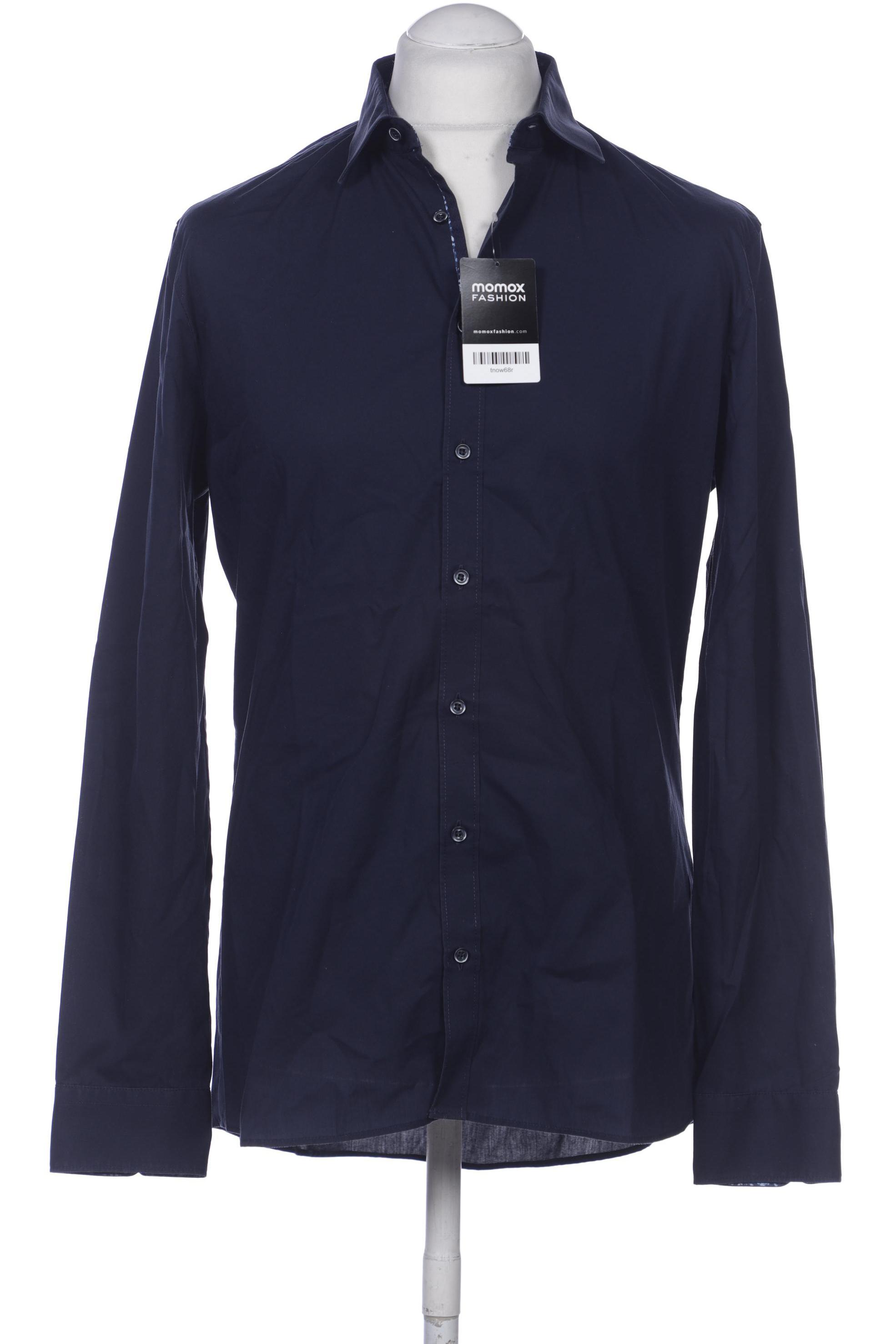 

Olymp Herren Hemd, marineblau, Gr. 52