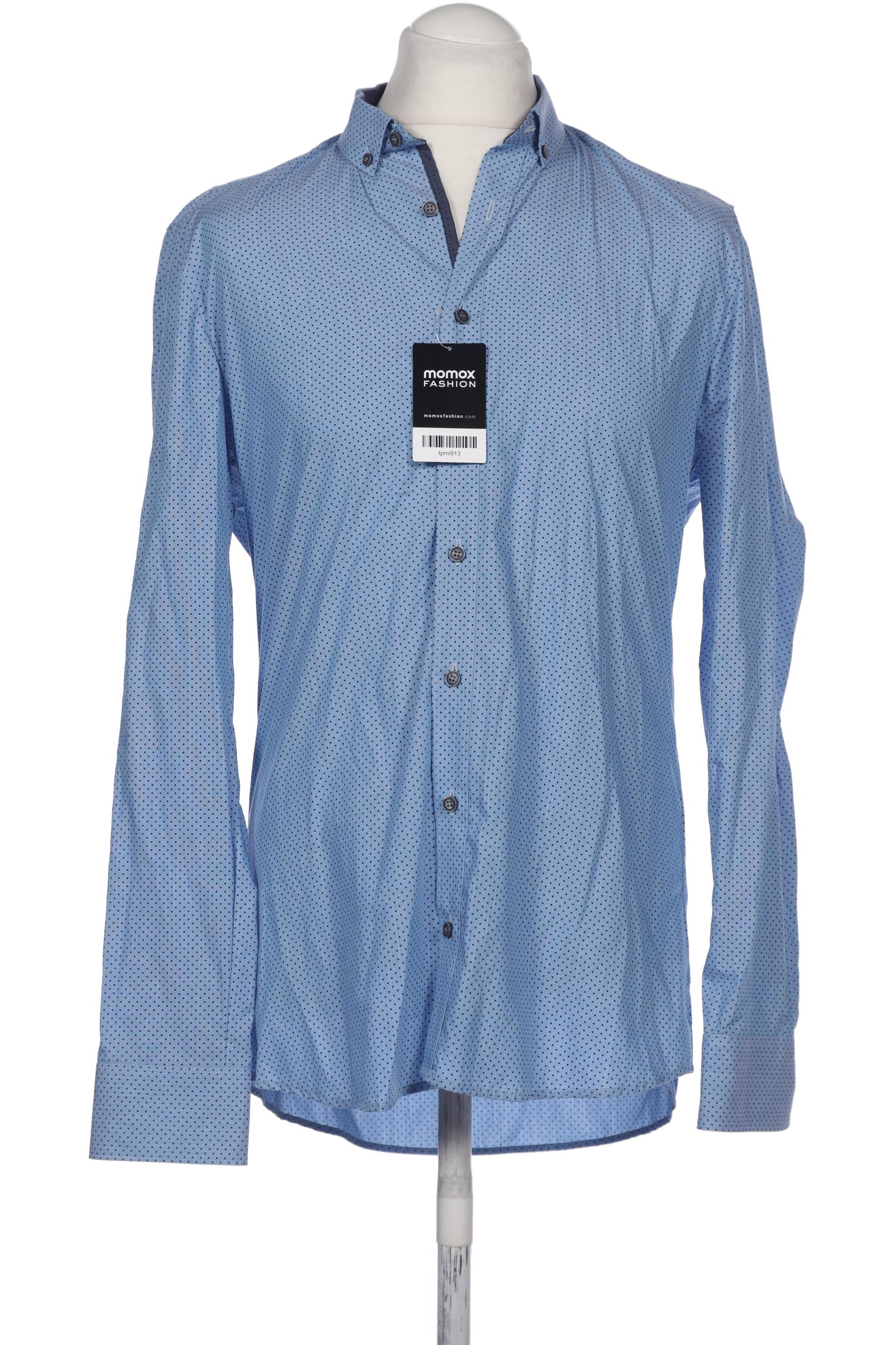 

Olymp Herren Hemd, blau