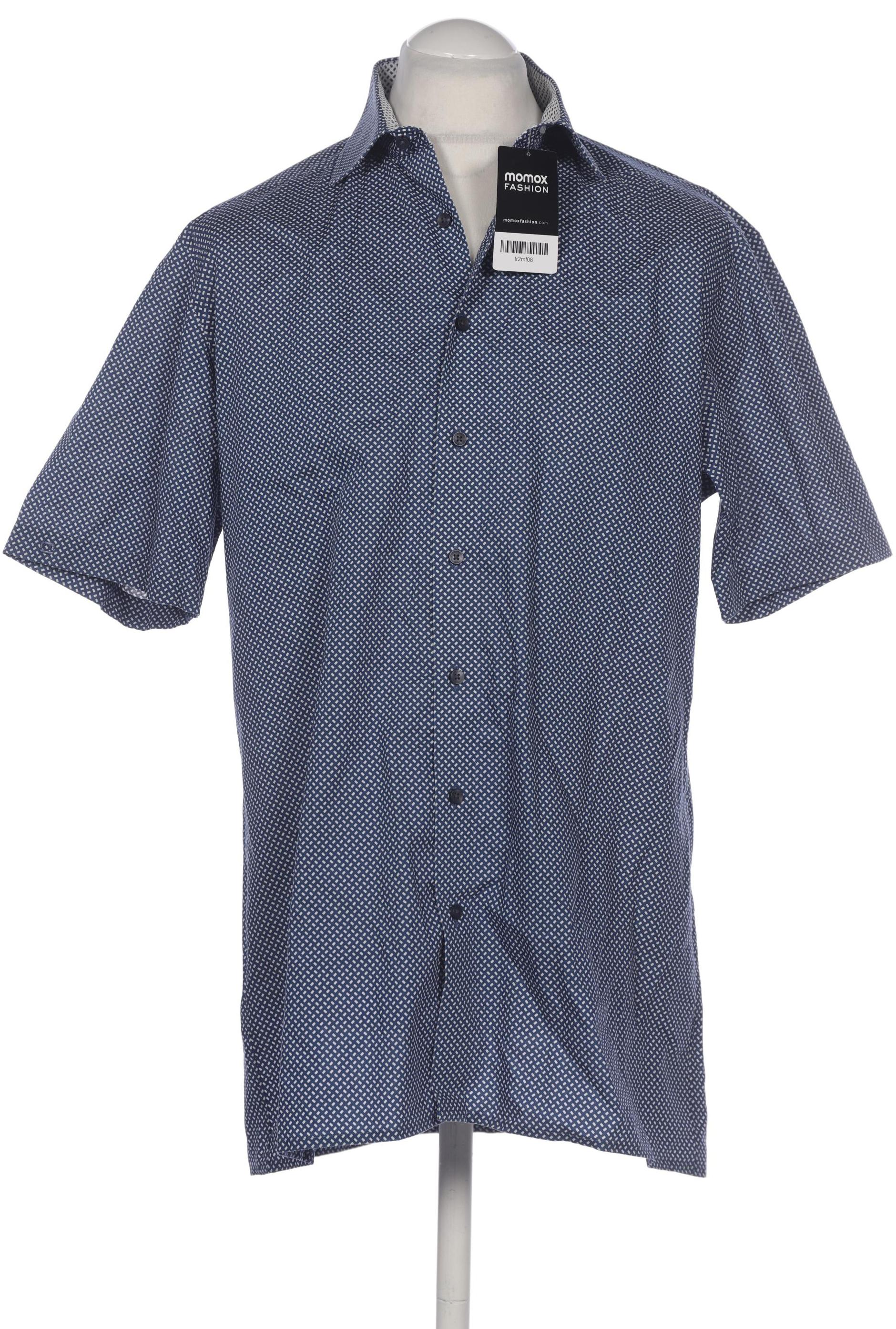 

Olymp Herren Hemd, marineblau, Gr. 52