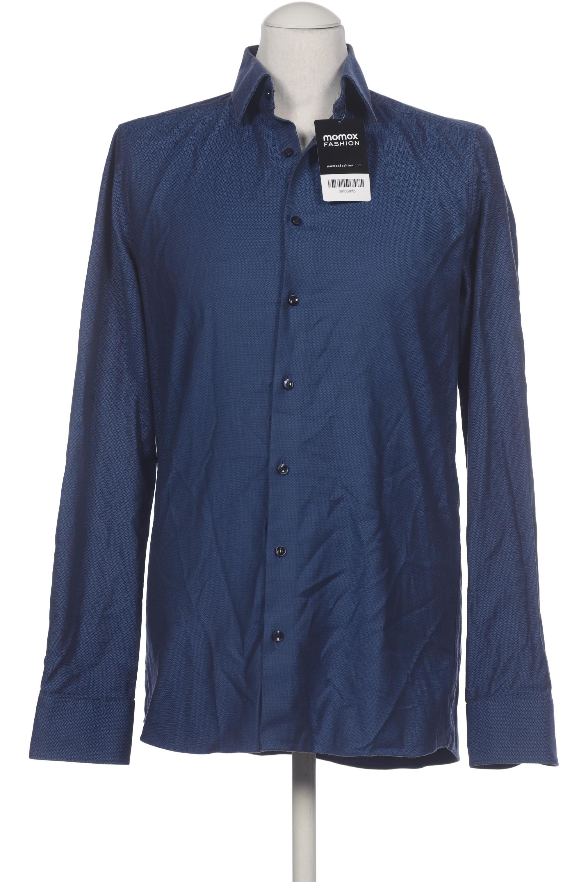 

Olymp Herren Hemd, blau, Gr. 50