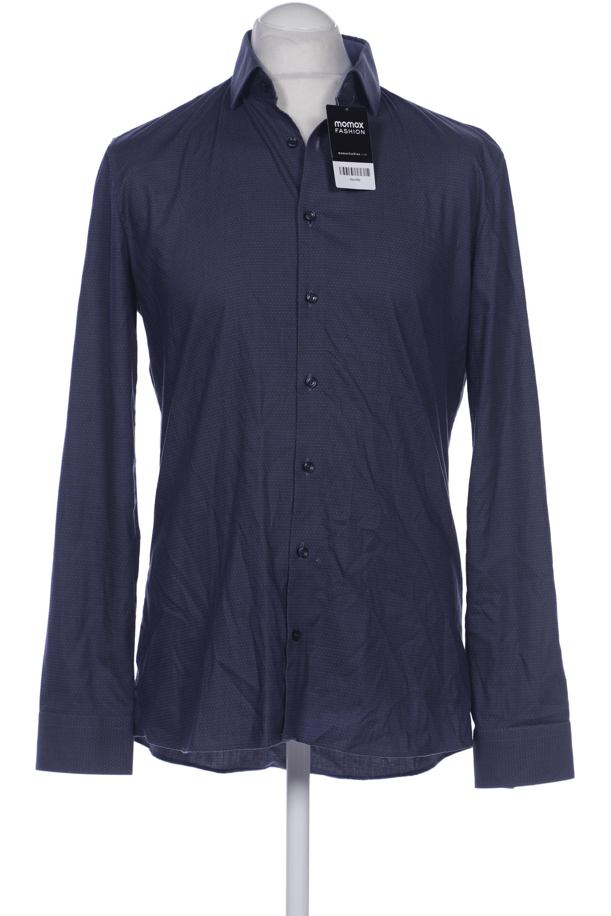 

Olymp Herren Hemd, marineblau, Gr. 52