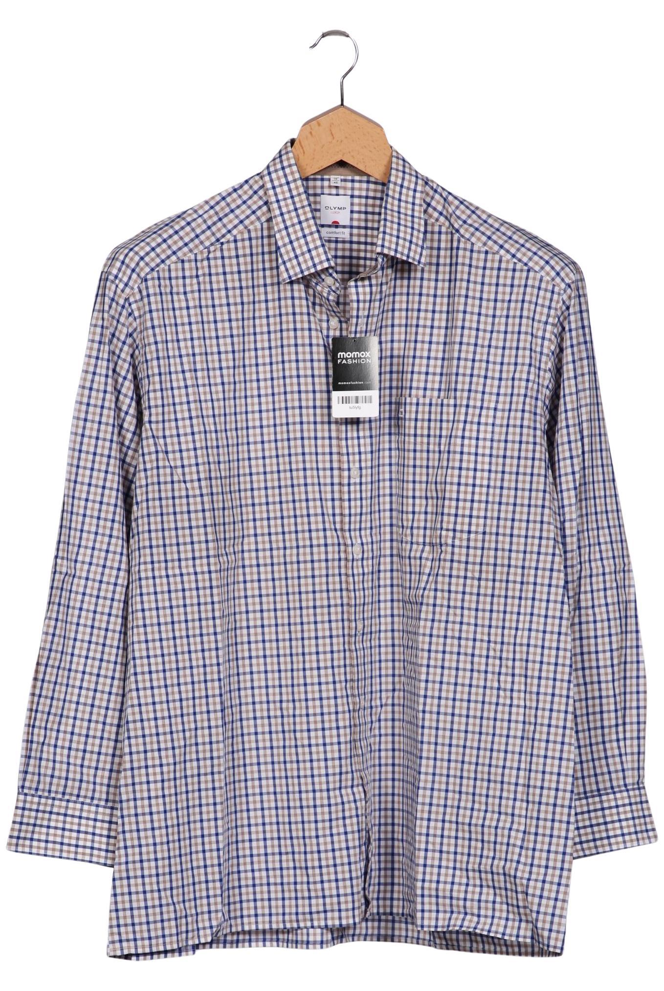 

Olymp Herren Hemd, blau, Gr. 56