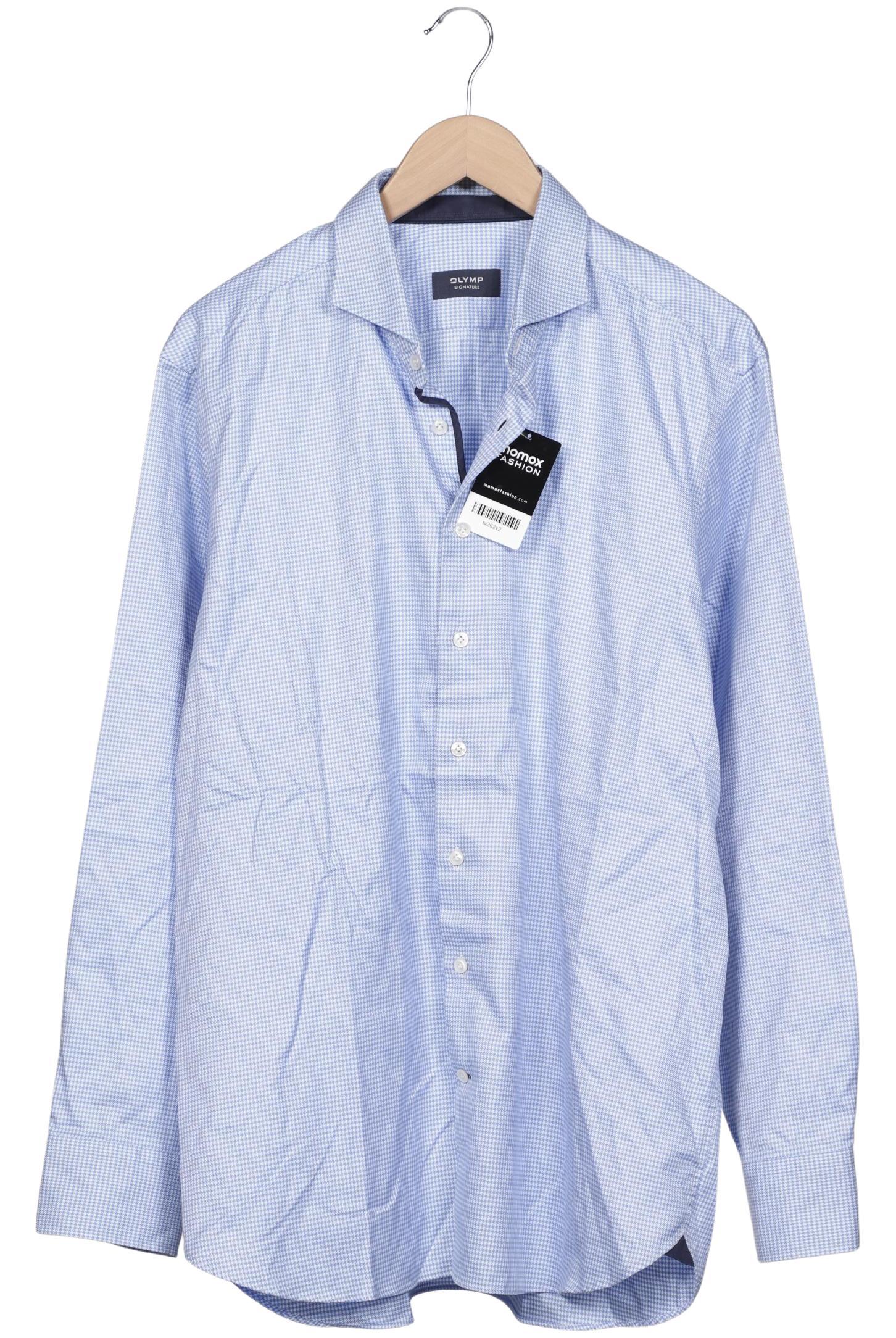 

Olymp Herren Hemd, blau, Gr. 56