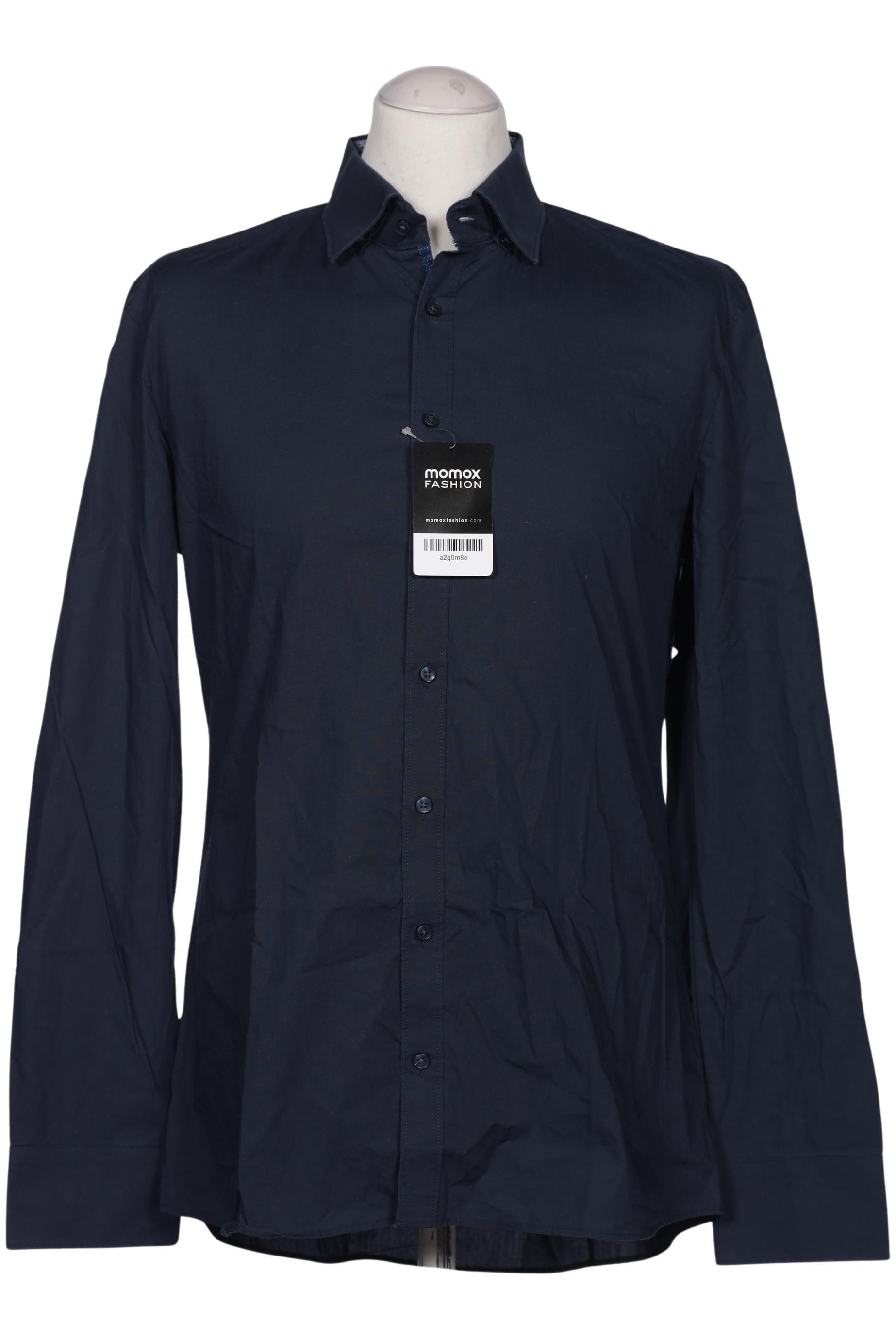 

Olymp Herren Hemd, marineblau, Gr. 52