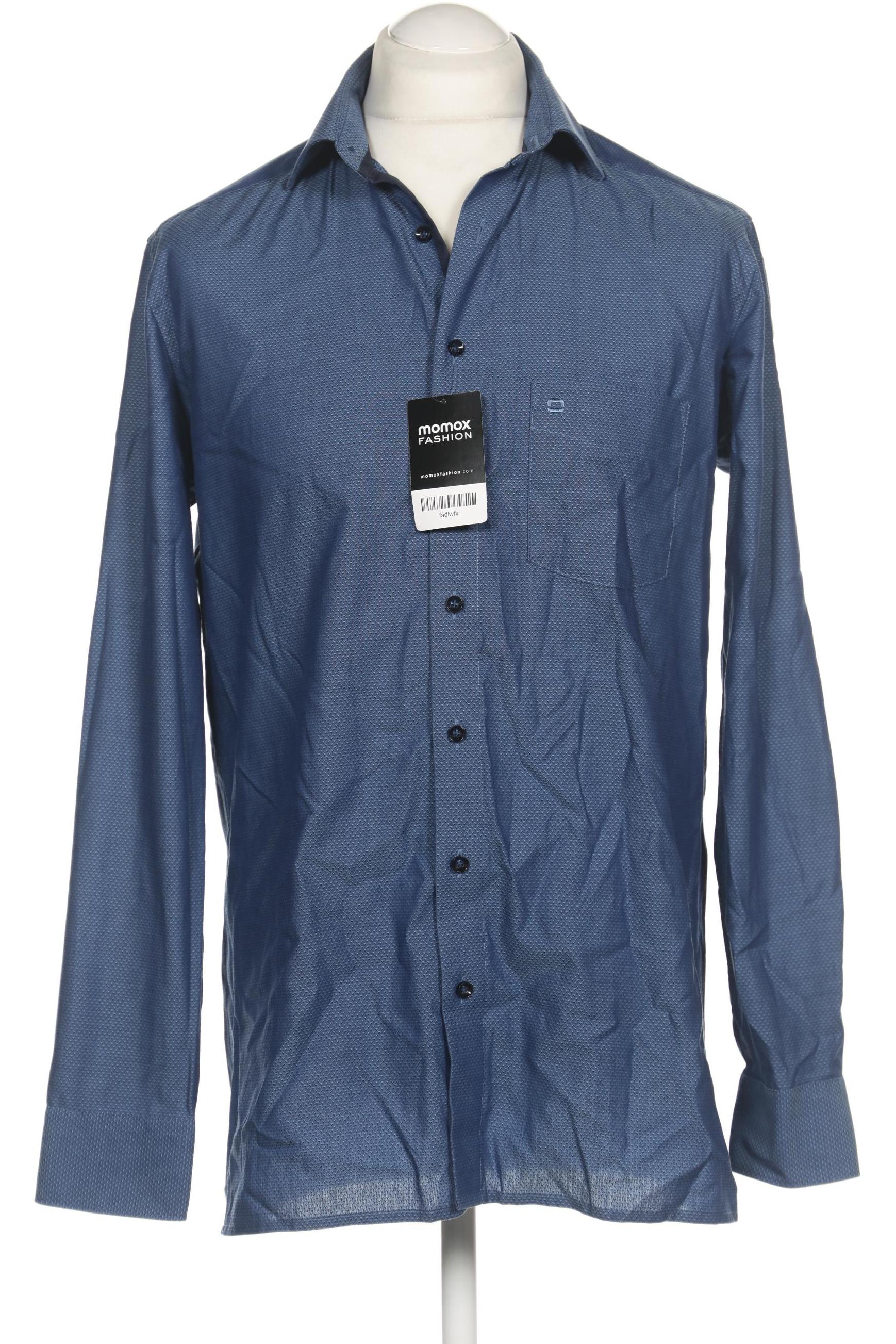 

Olymp Herren Hemd, blau, Gr. 50