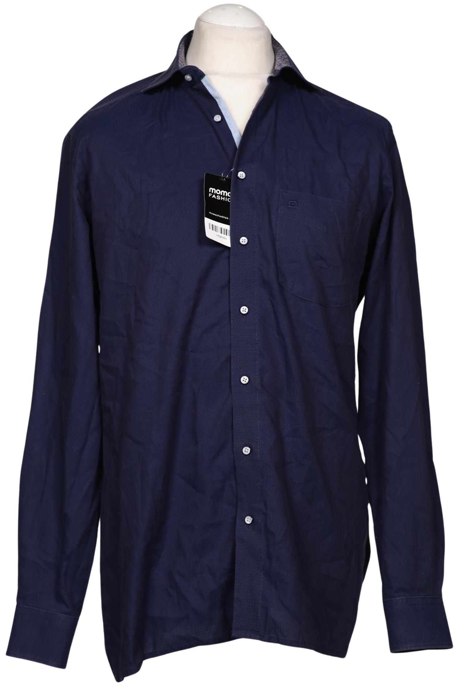

Olymp Herren Hemd, marineblau, Gr. 48