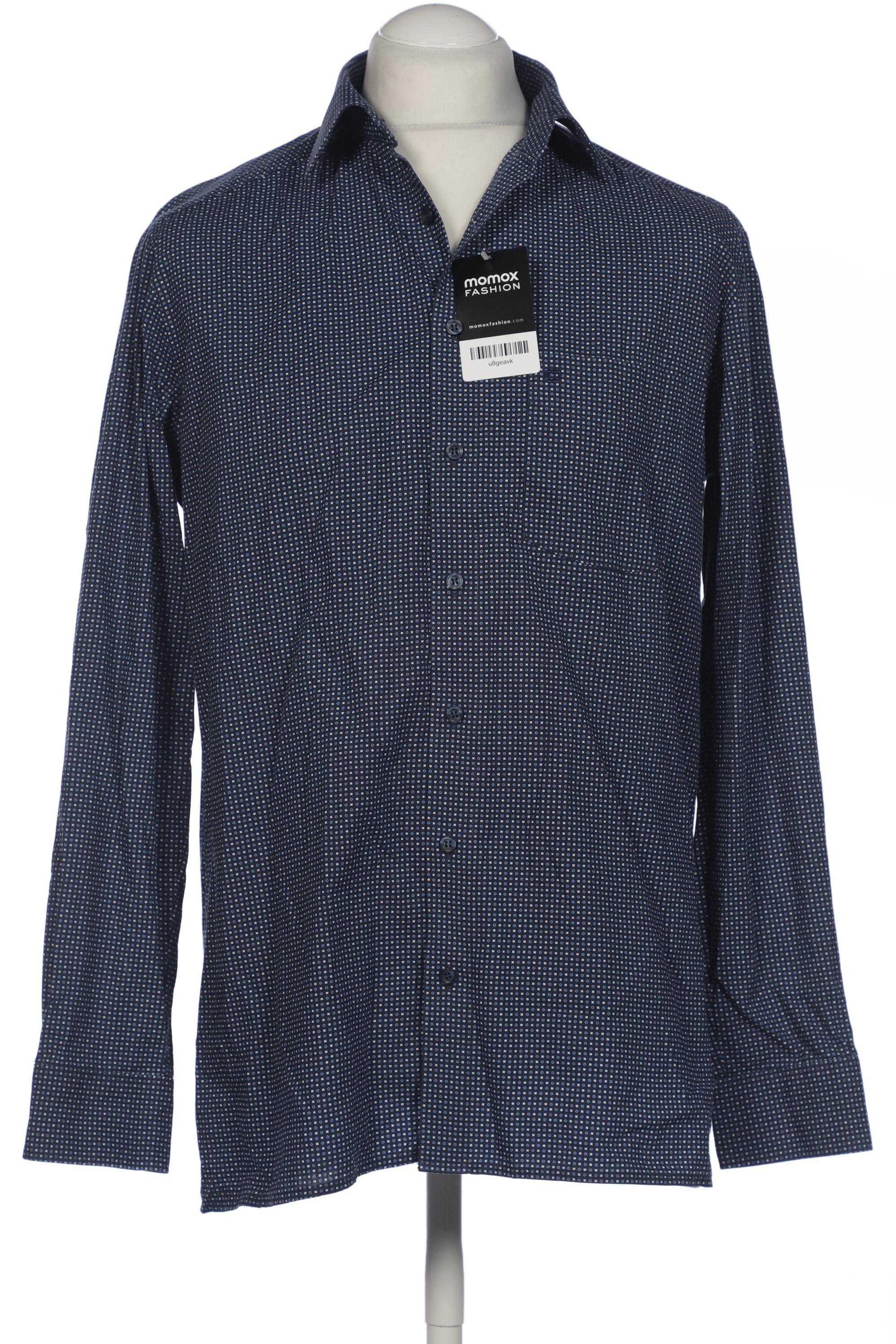 

Olymp Herren Hemd, marineblau, Gr. 52