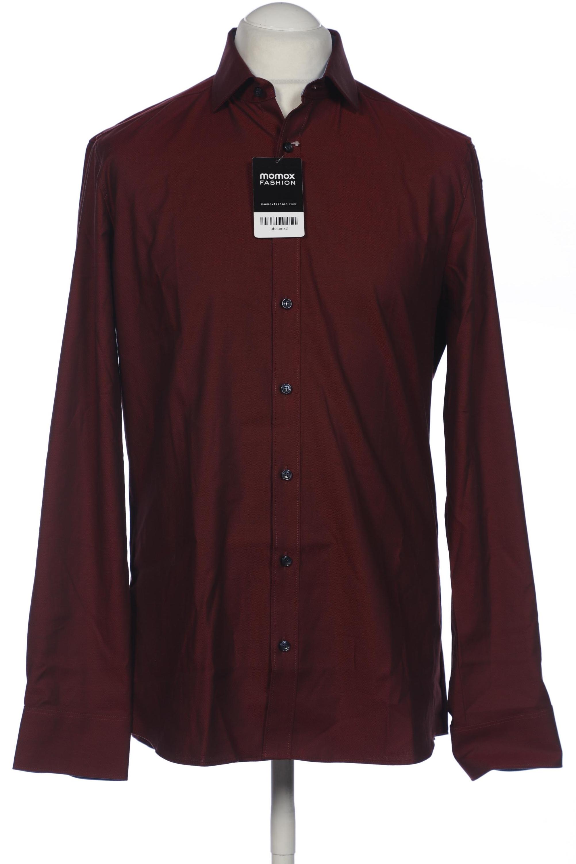 

Olymp Herren Hemd, bordeaux, Gr. 52