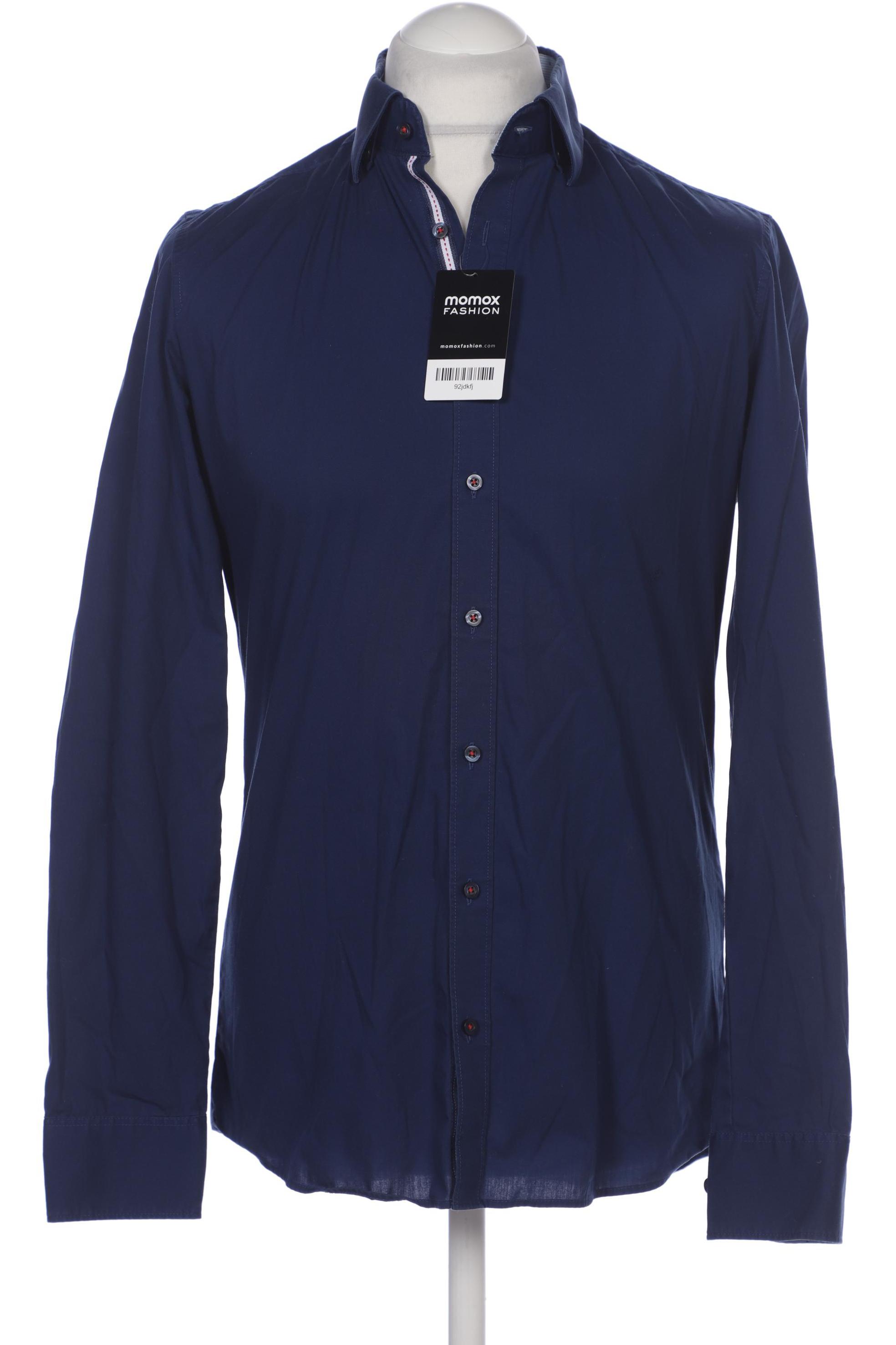 

Olymp Herren Hemd, marineblau, Gr. 50