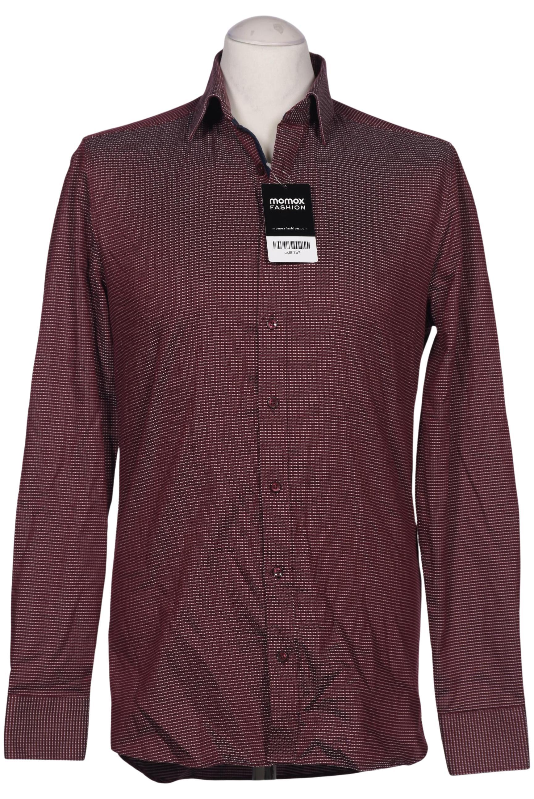 

Olymp Herren Hemd, bordeaux, Gr. 48