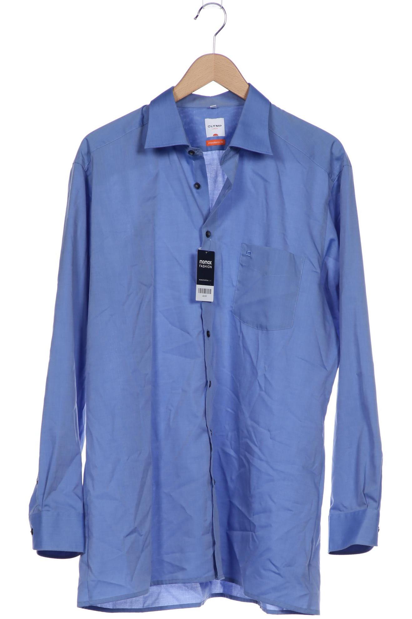 

Olymp Herren Hemd, blau, Gr. 56