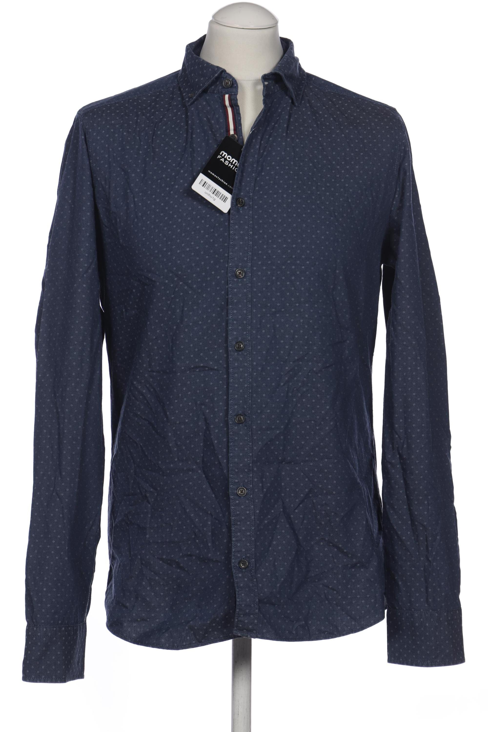 

Olymp Herren Hemd, marineblau