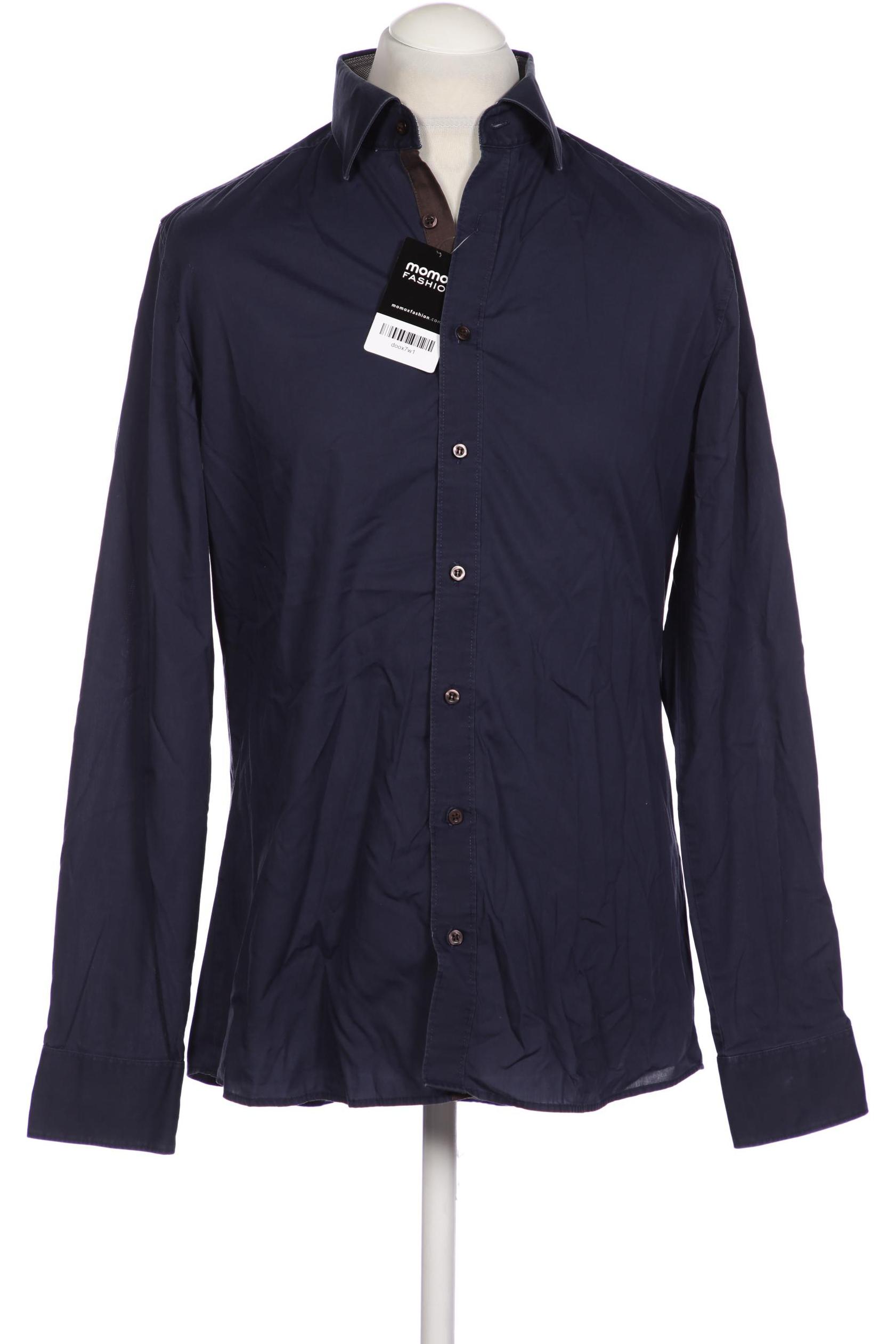 

Olymp Herren Hemd, marineblau, Gr. 52