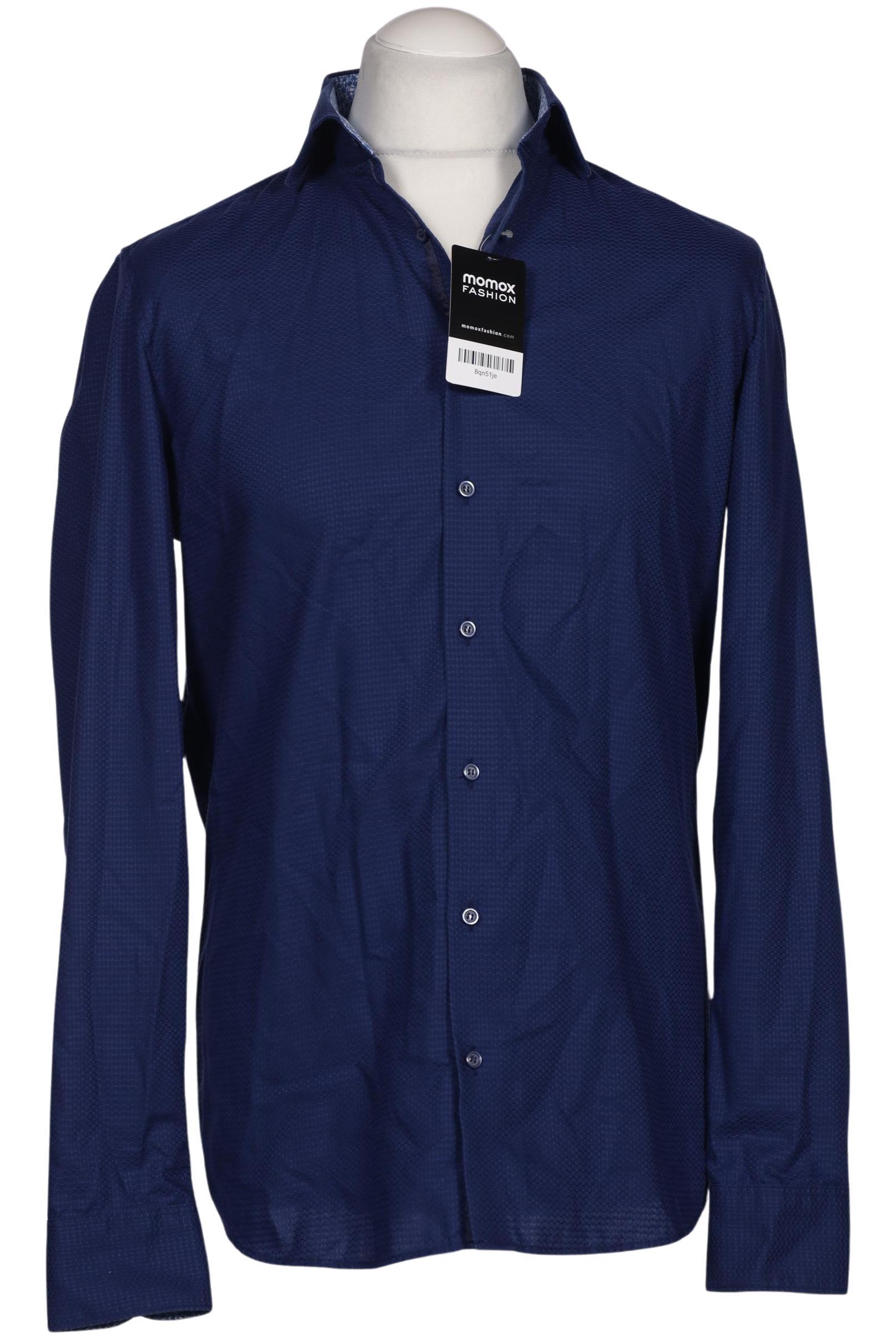 

Olymp Herren Hemd, marineblau, Gr. 50